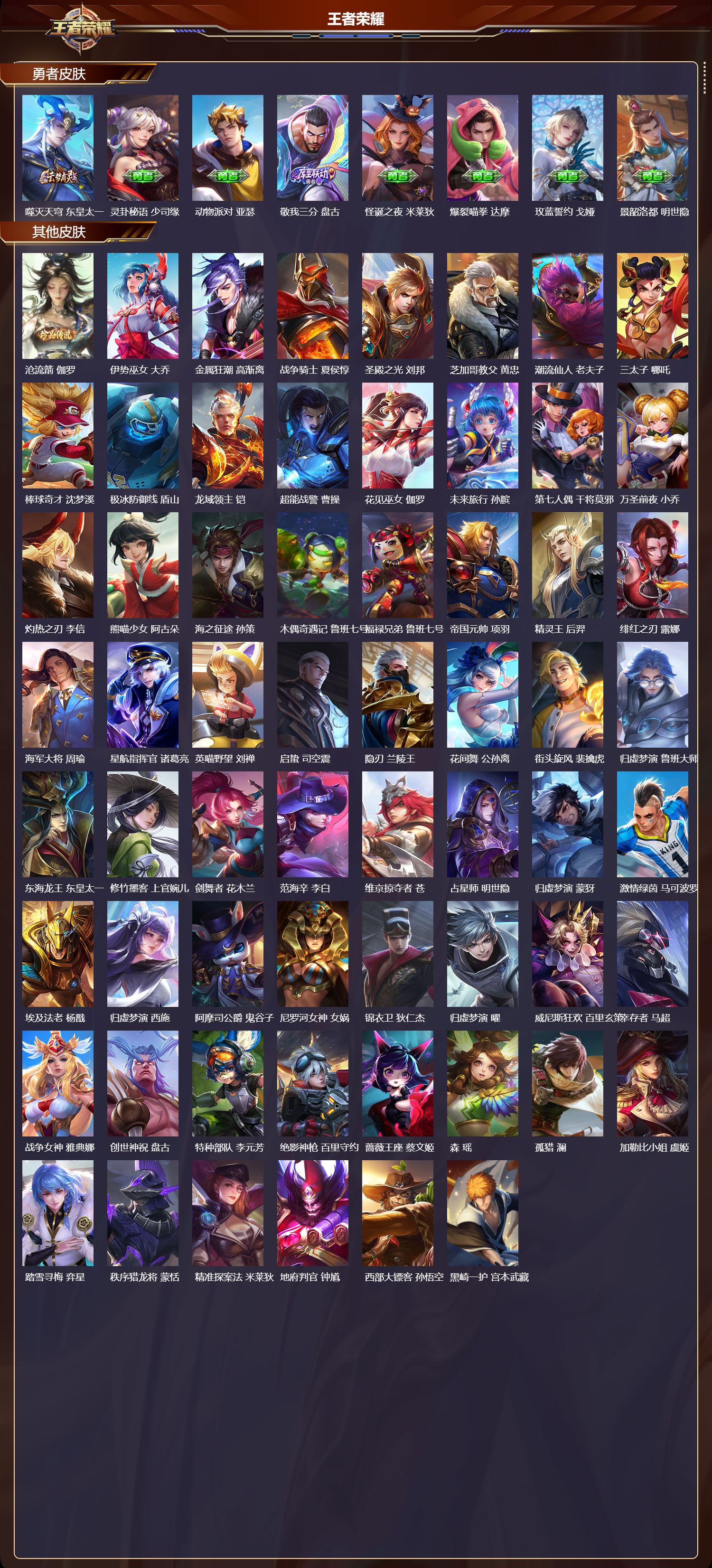 WZQM4325045王者荣耀账号详情图5