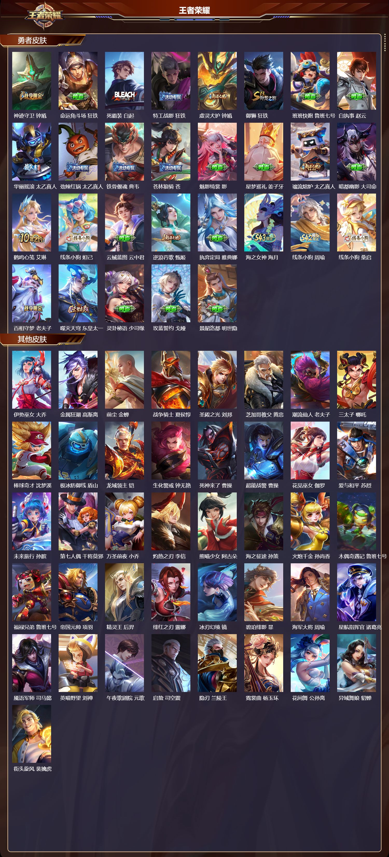 WZMK4324402王者荣耀账号详情图5