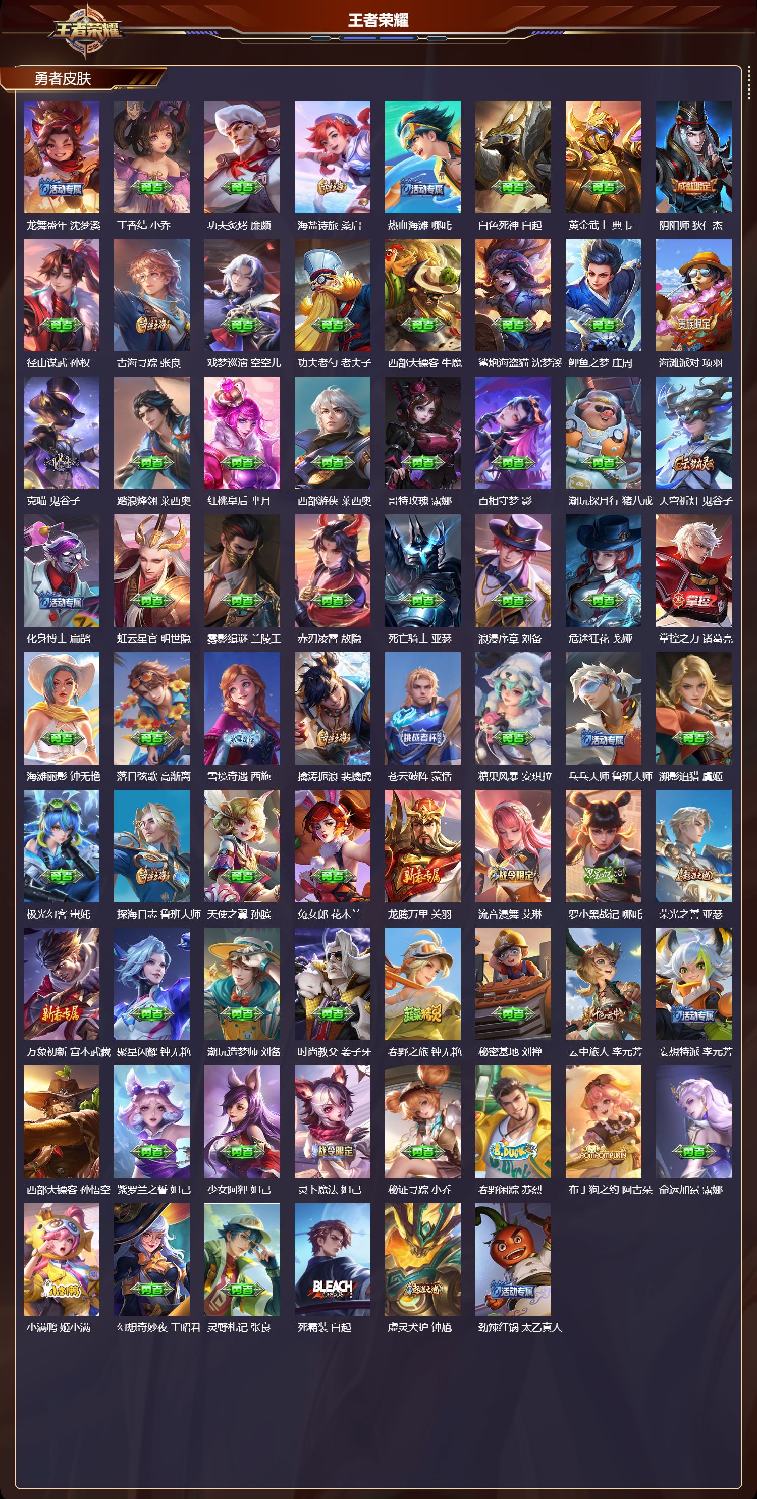 WZQM4325313王者荣耀账号详情图3