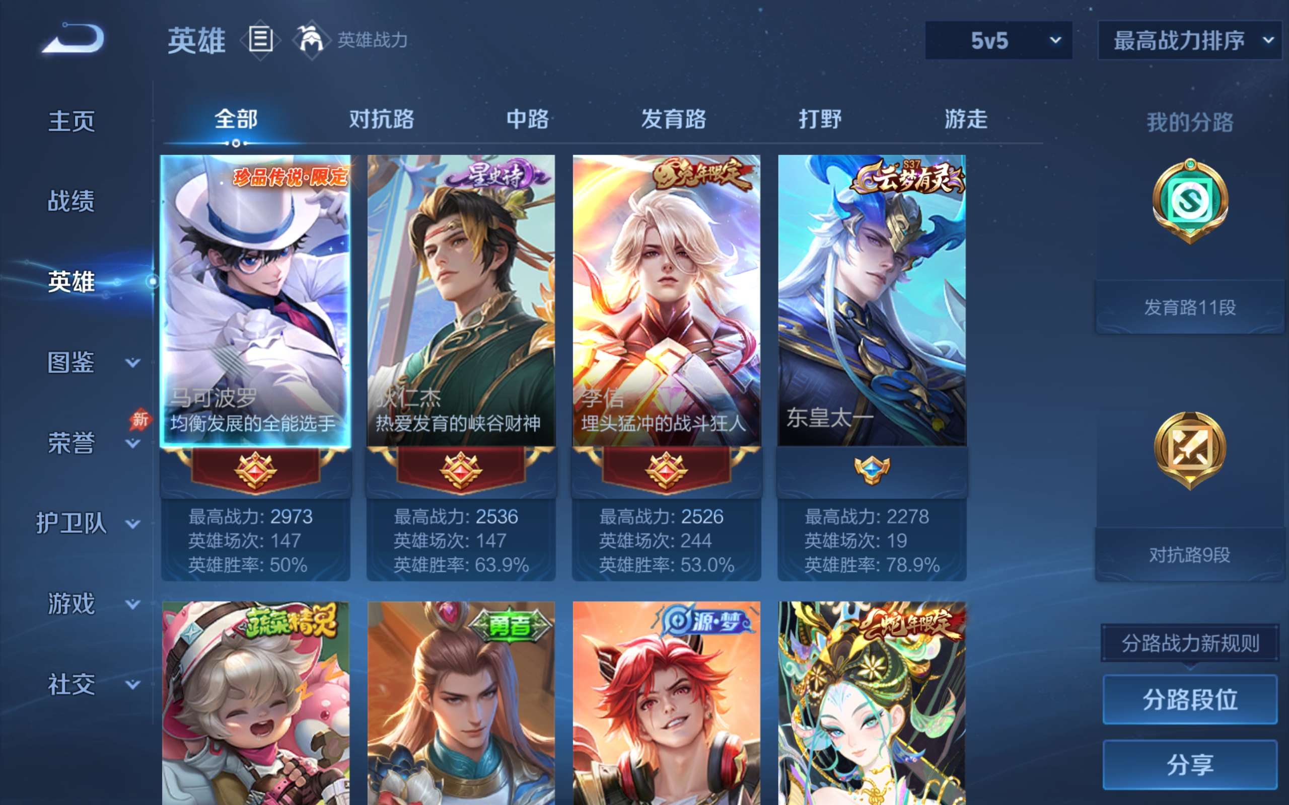 WZCMW4344488王者荣耀账号详情图2