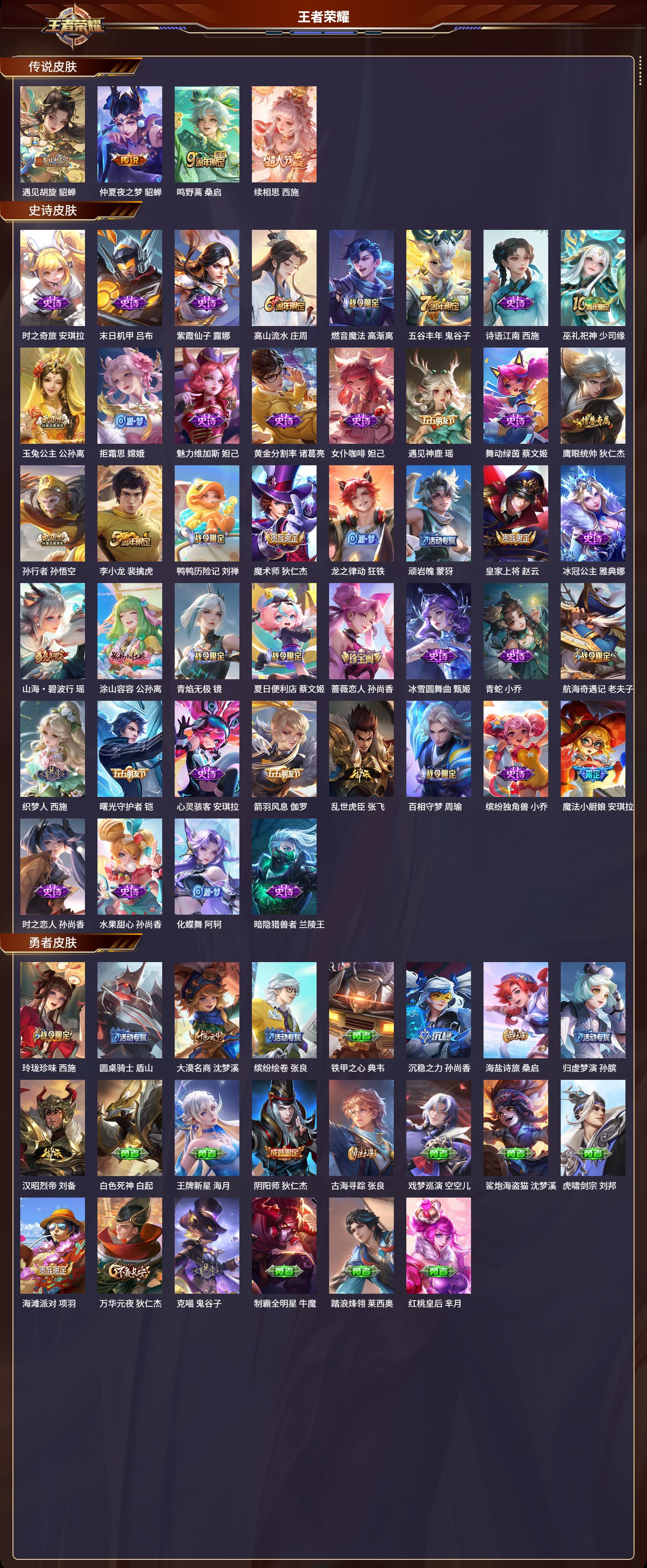 WZLX4327262王者荣耀账号详情图10