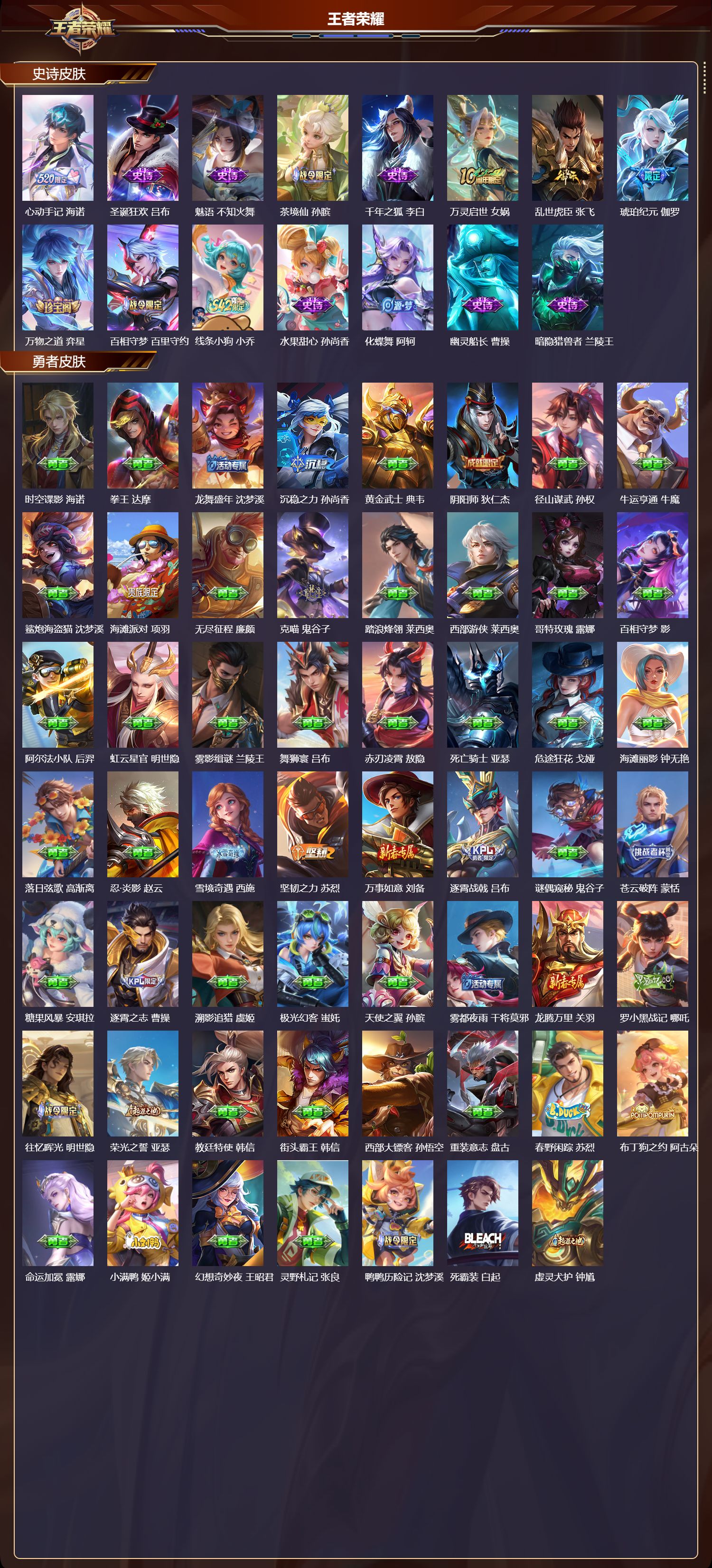 WZQM4325321王者荣耀账号详情图3