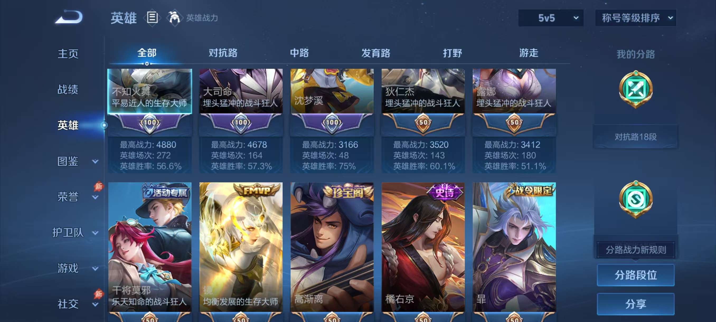 WZCMW4344027王者荣耀账号详情图4