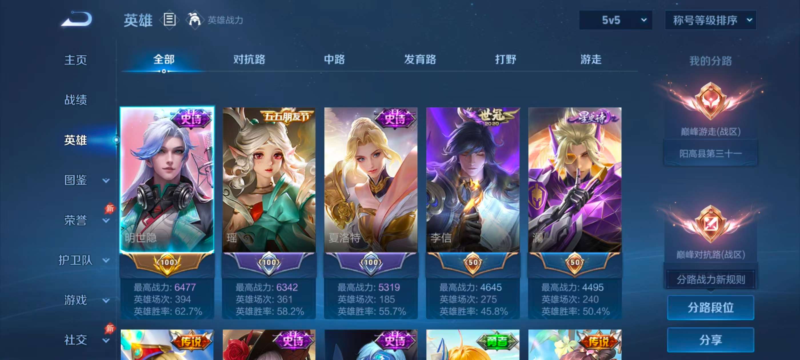 WZCMW4345596王者荣耀账号详情图4