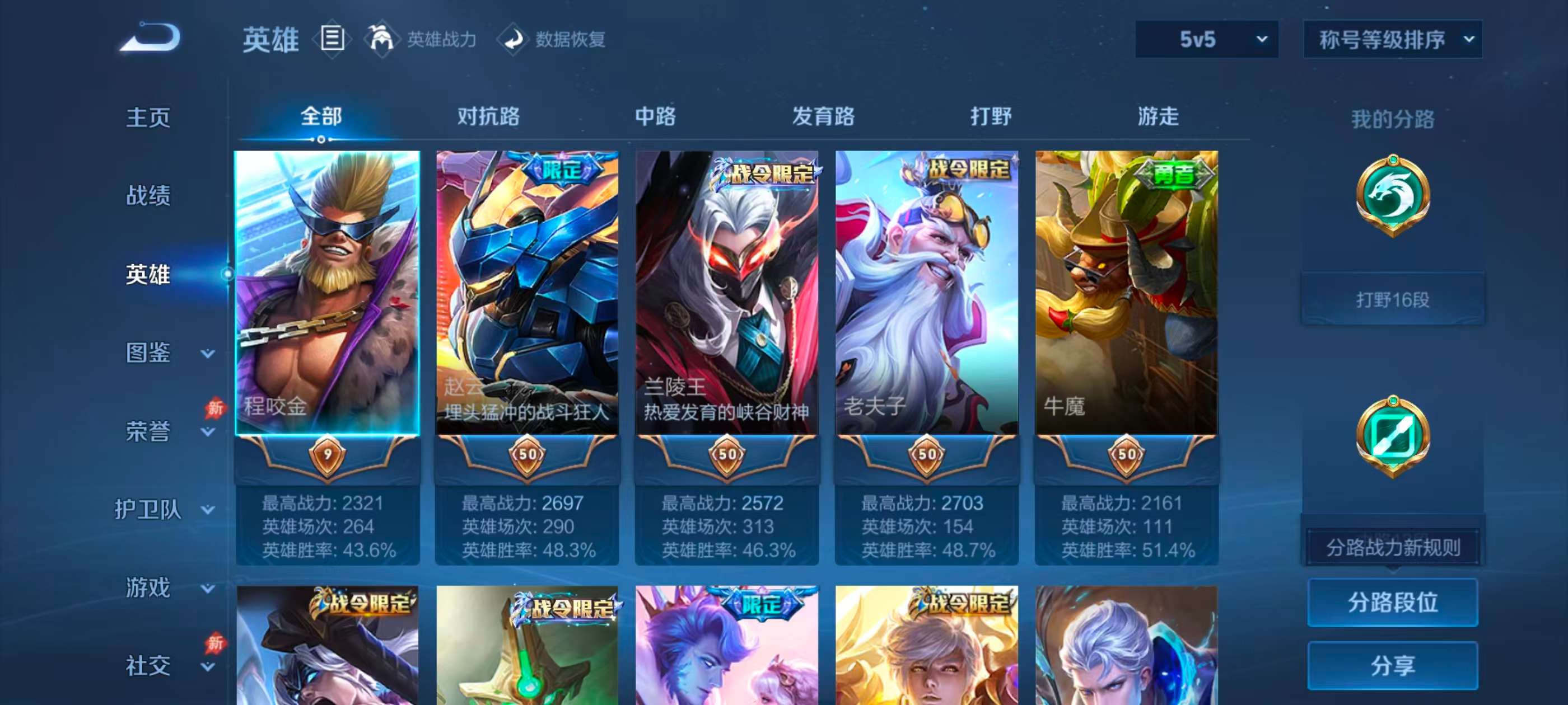 WZCMW4345878王者荣耀账号详情图2