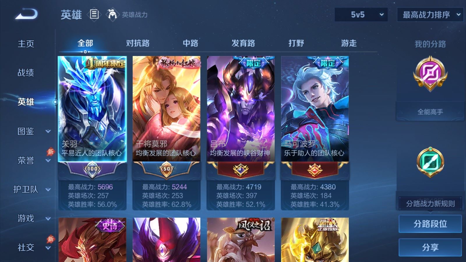 WZCMW4348363王者荣耀账号详情图2
