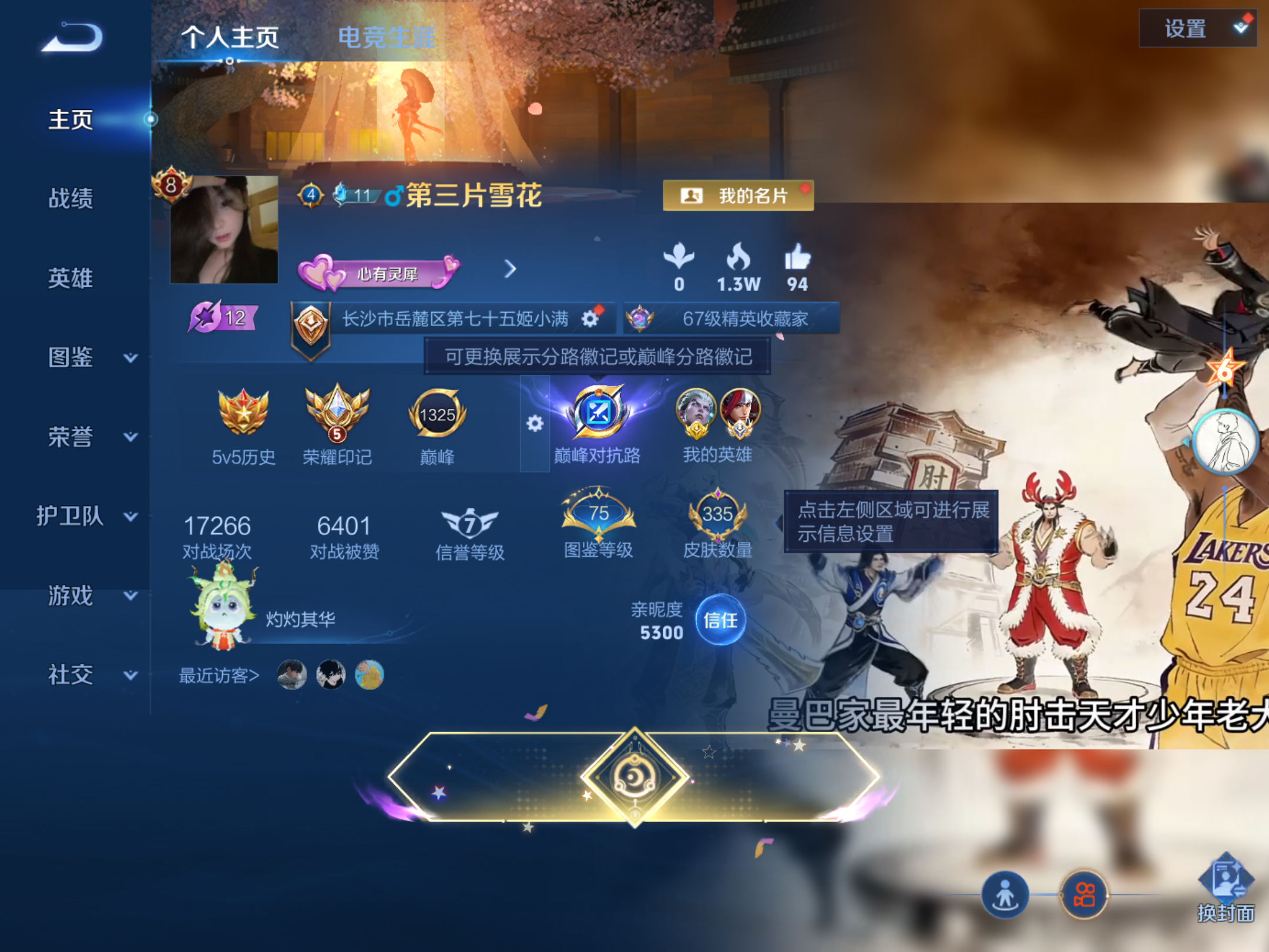 WZCMW4348212王者荣耀账号详情图1