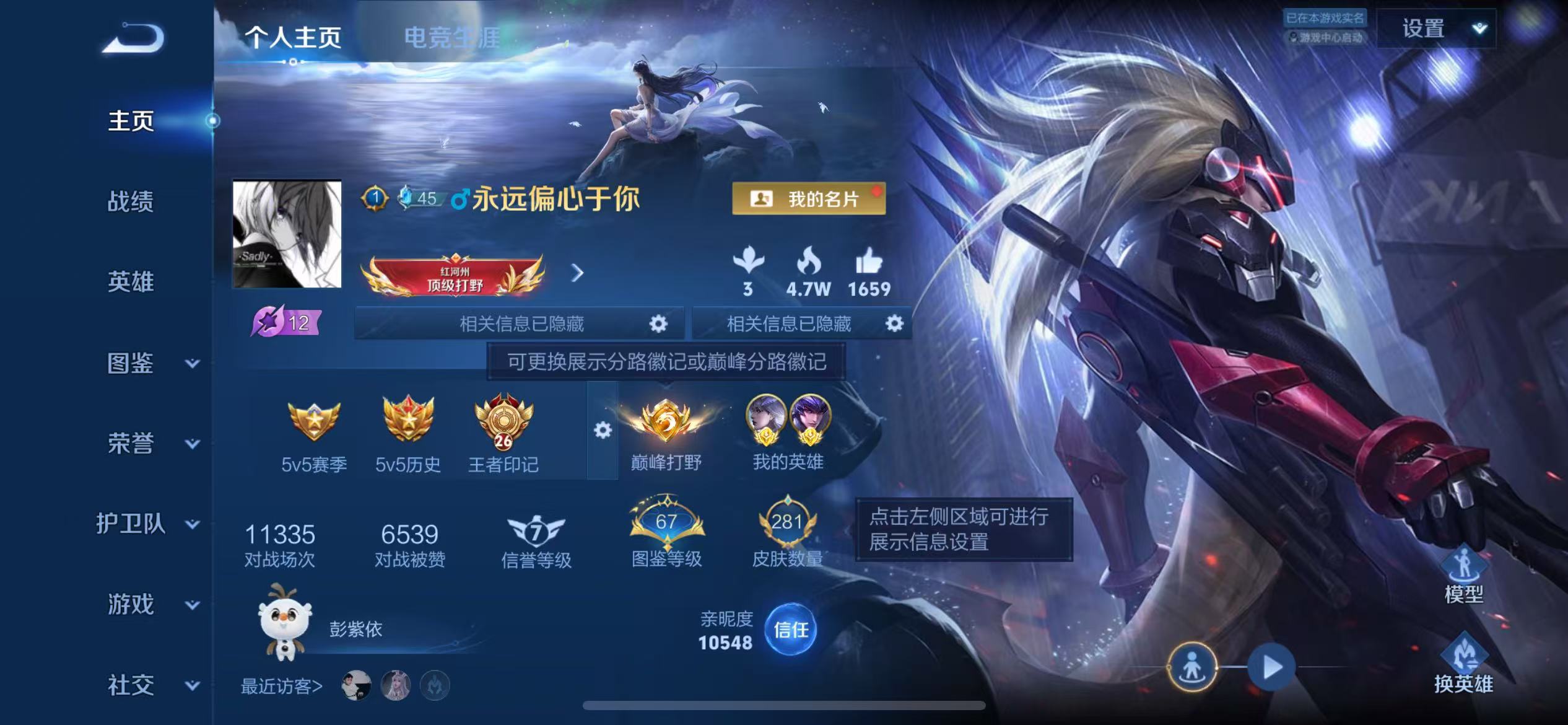 WZCMW4347864王者荣耀账号详情图1