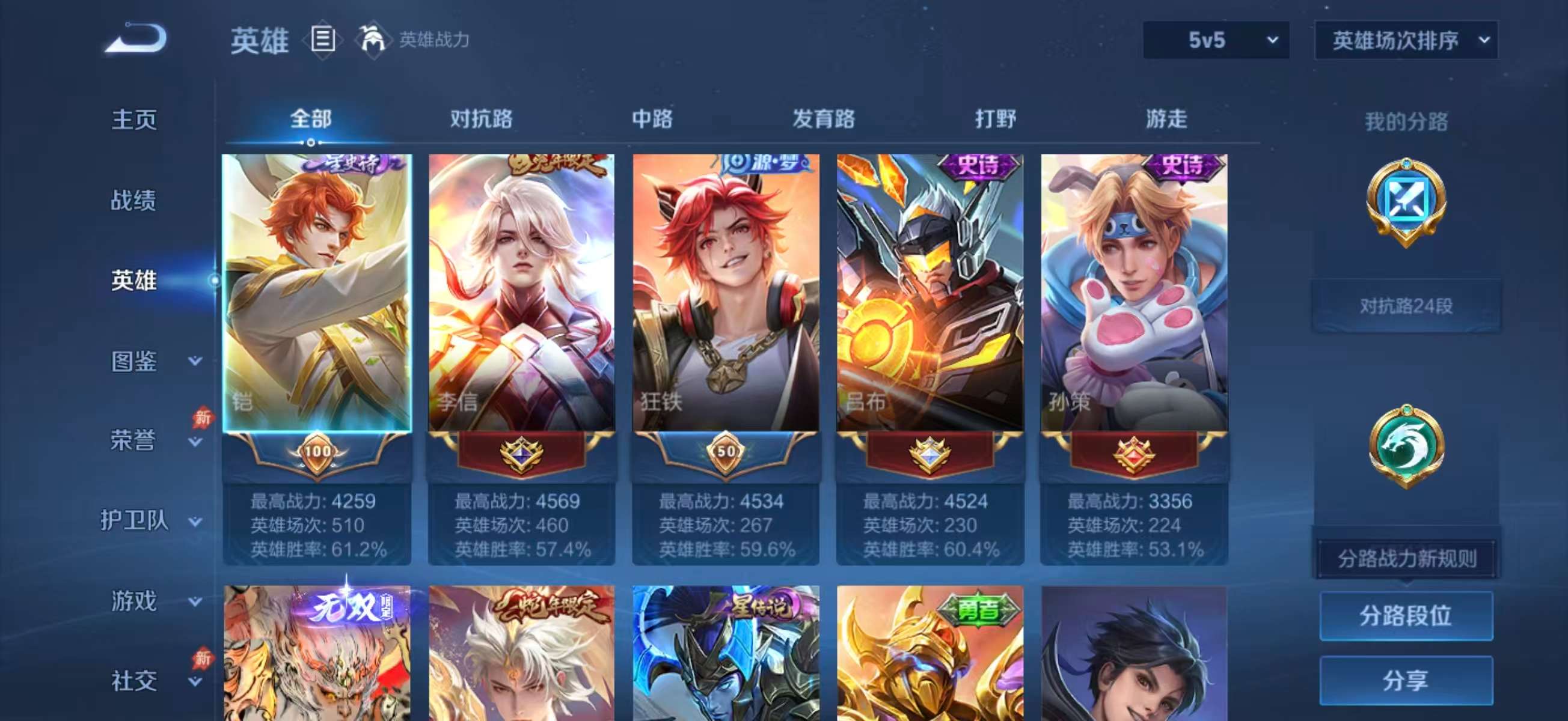WZCMW4347805王者荣耀账号详情图4