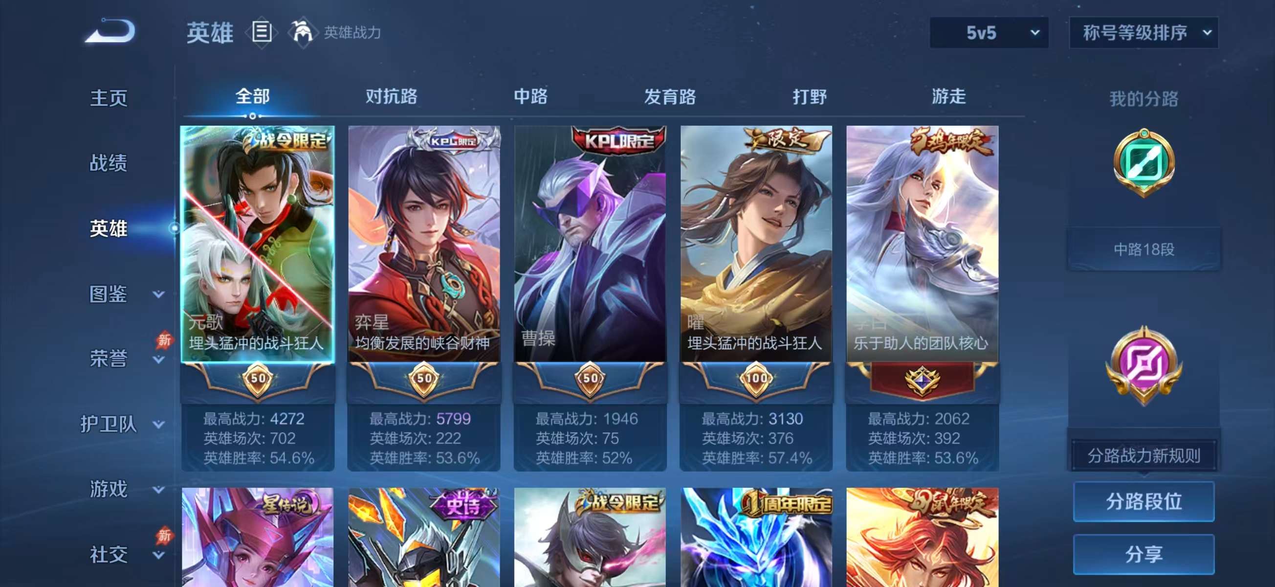 WZCMW4348150王者荣耀账号详情图4