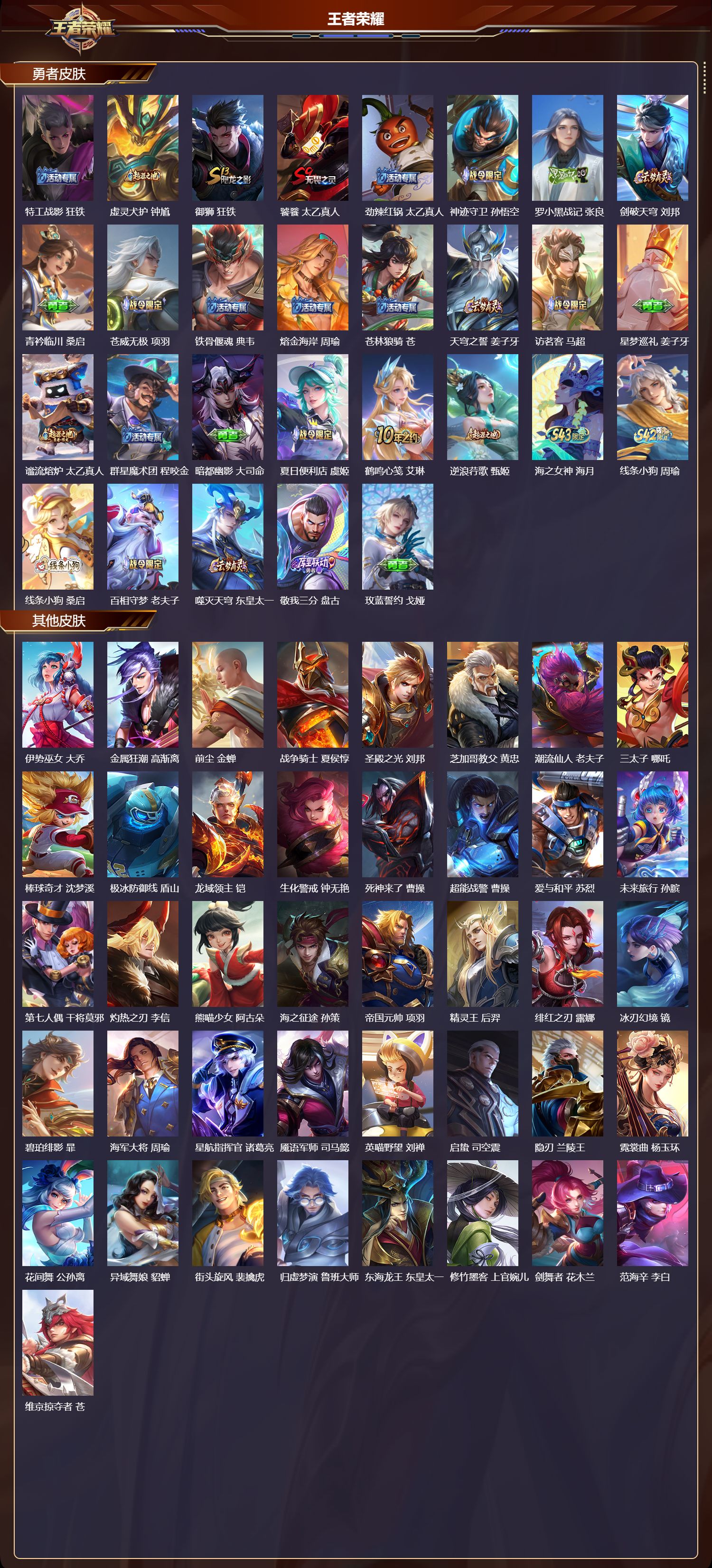 WZLX4332403王者荣耀账号详情图5