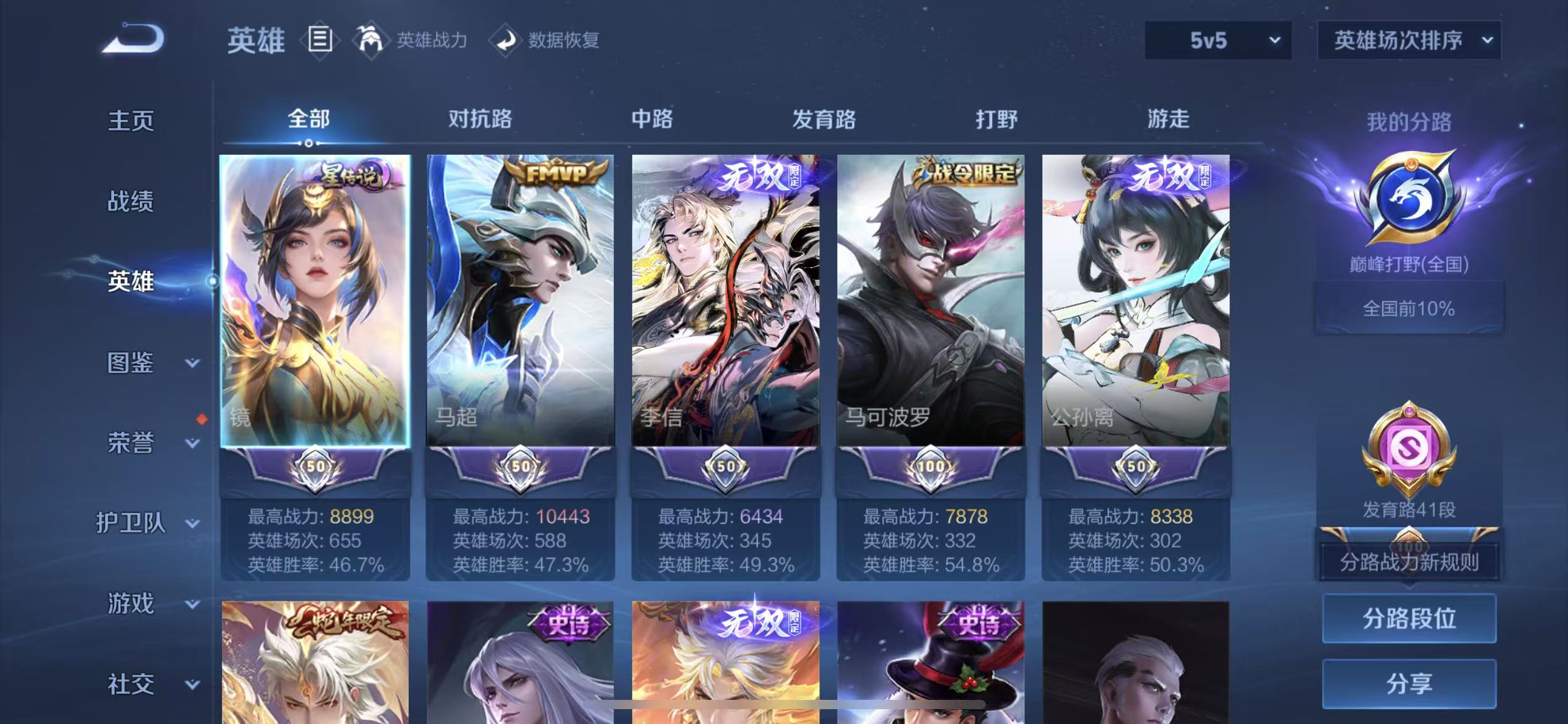 WZCMW4351629王者荣耀账号详情图3