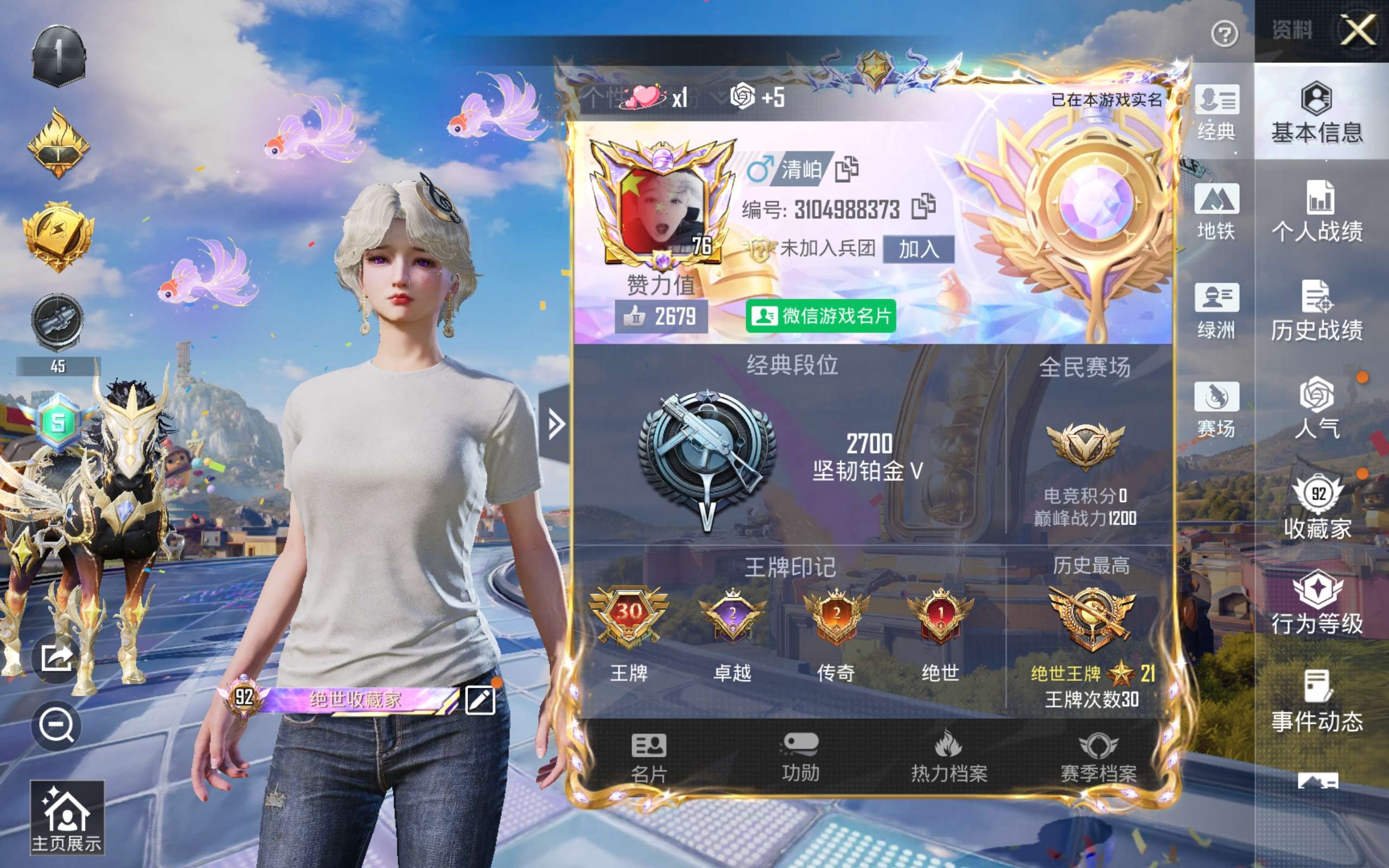 HPCMW4204357和平精英账号详情图3