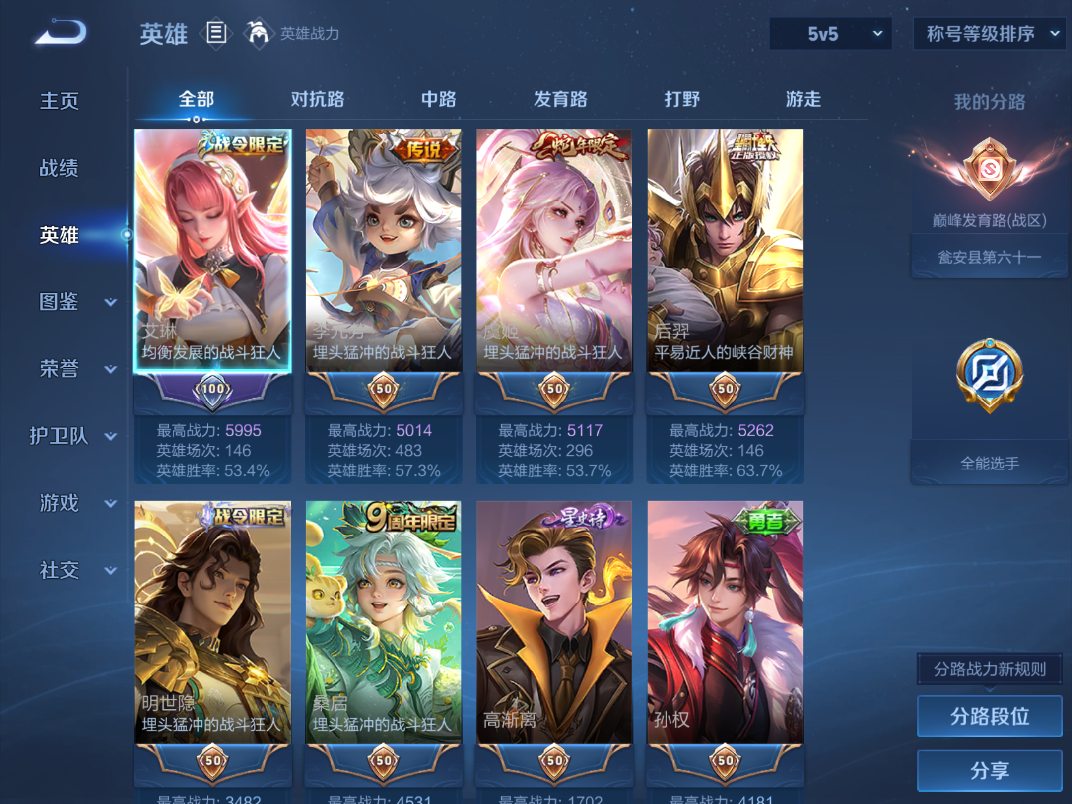 WZCMW4360425王者荣耀账号详情图3