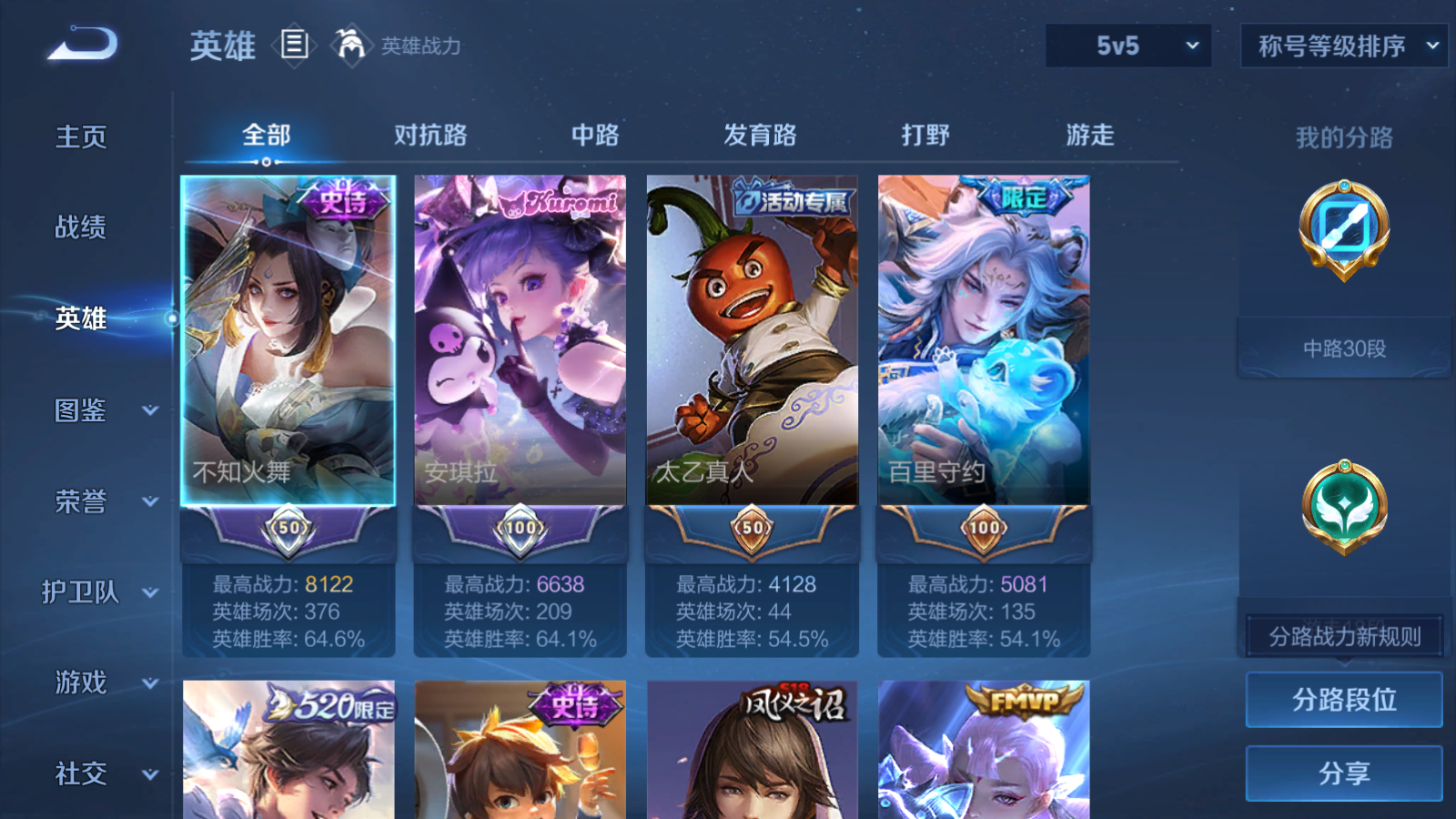 WZCMW4360492王者荣耀账号详情图3
