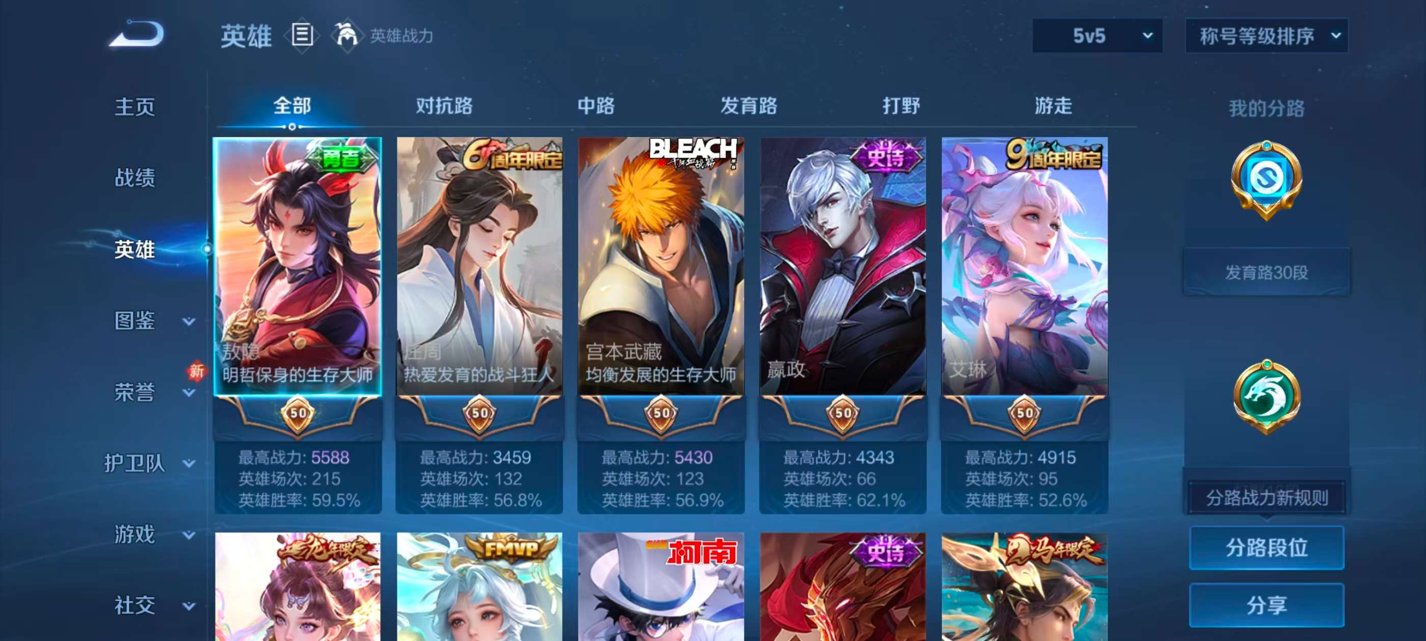 WZCMW4302111王者荣耀账号详情图2