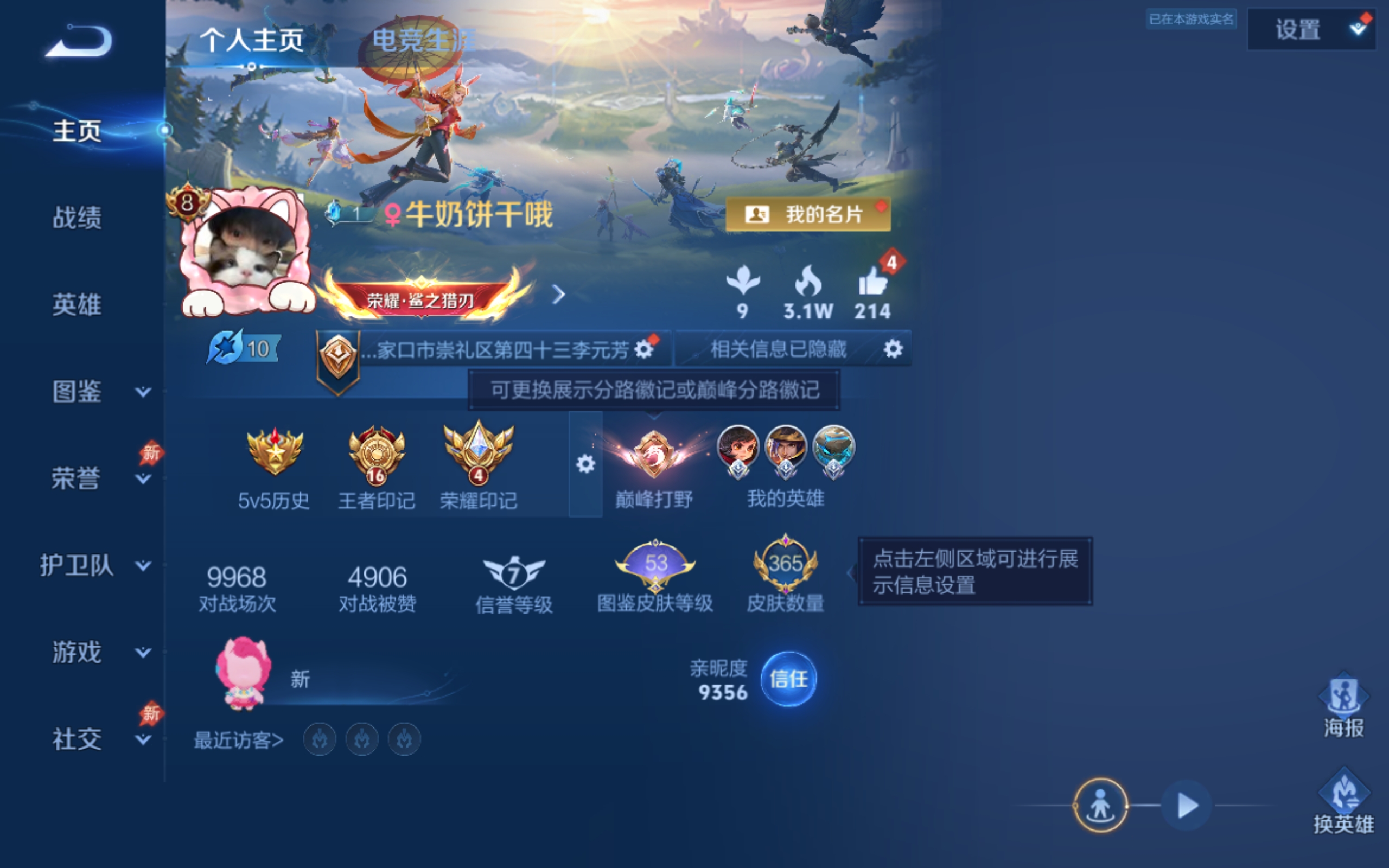 WZCMW4303700王者荣耀账号详情图1