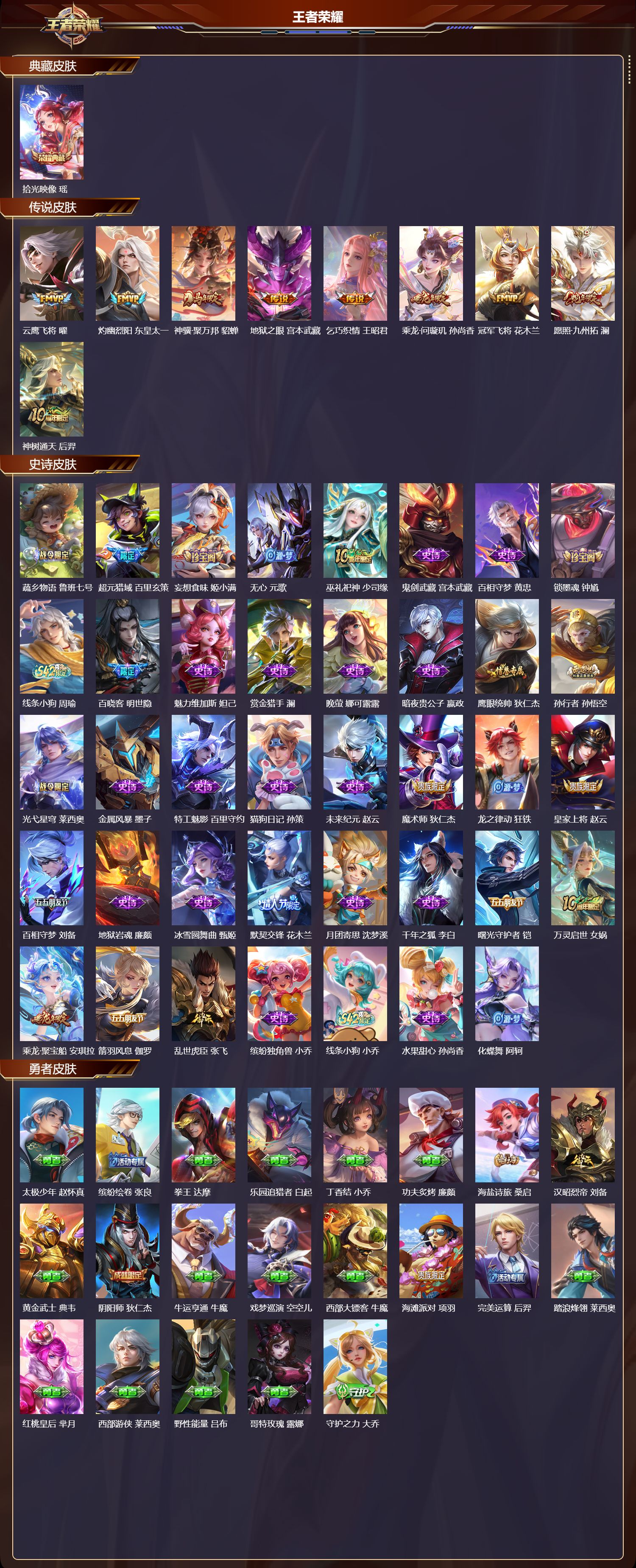 WZCMW4303405王者荣耀账号详情图5