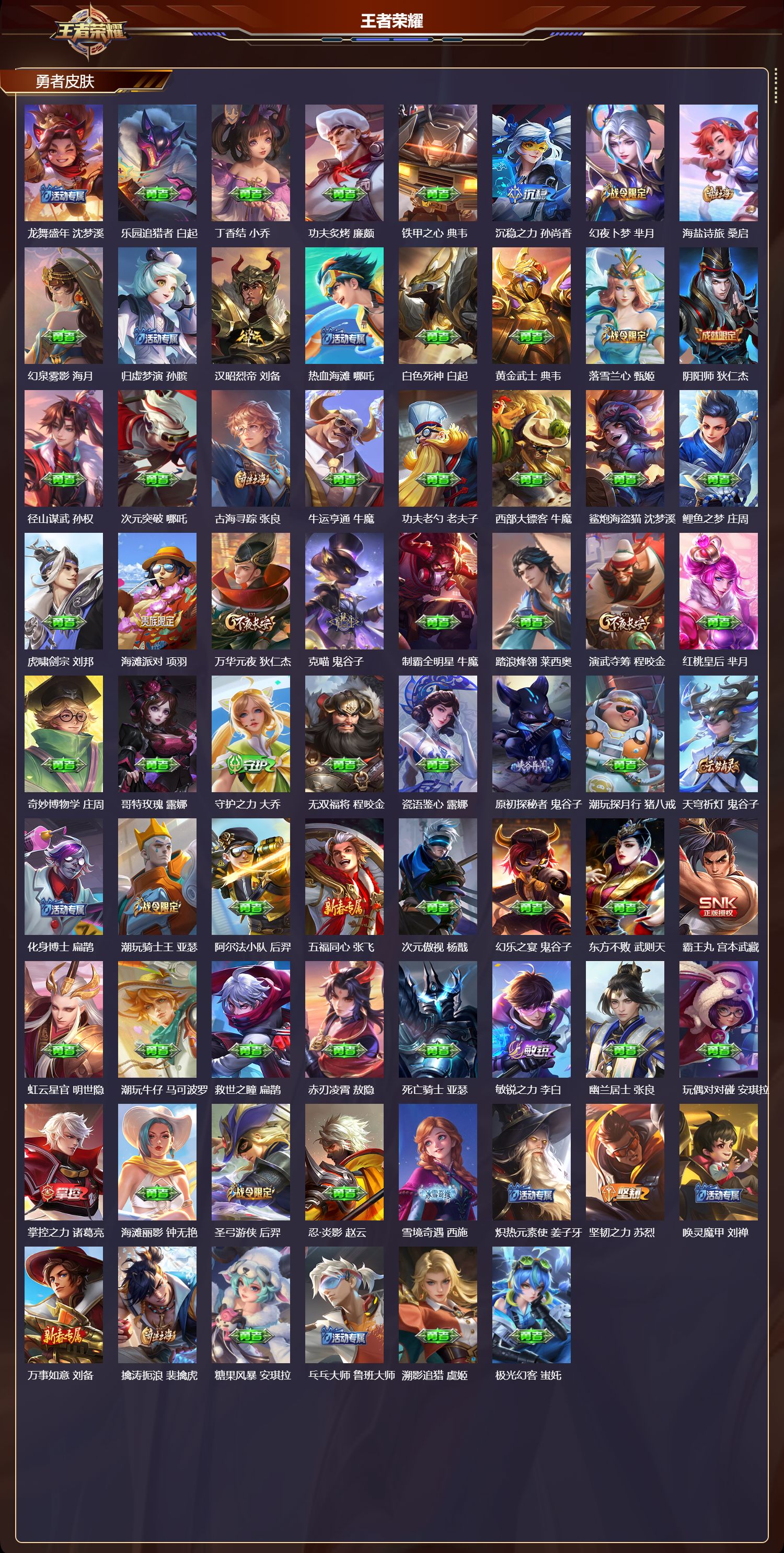 WZCMW4302244王者荣耀账号详情图9