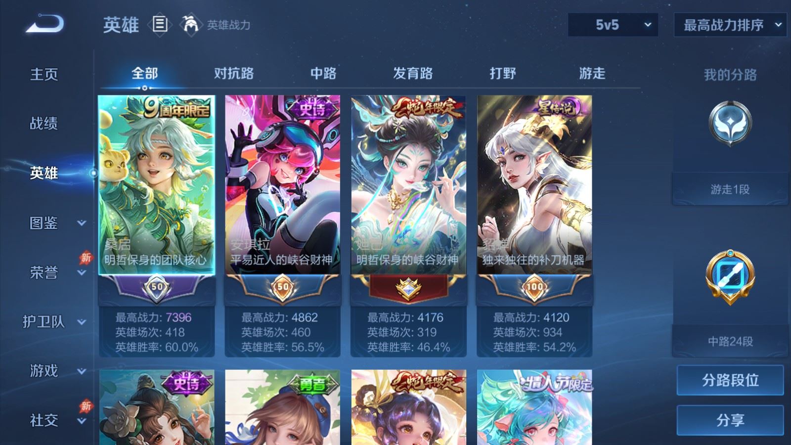 WZCMW4303286王者荣耀账号详情图2