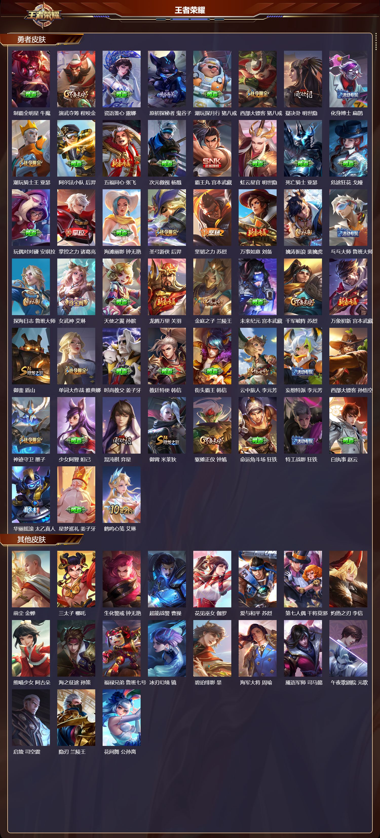 WZMK4278705王者荣耀账号详情图3 WZMK4278705王者荣耀账号详情图3