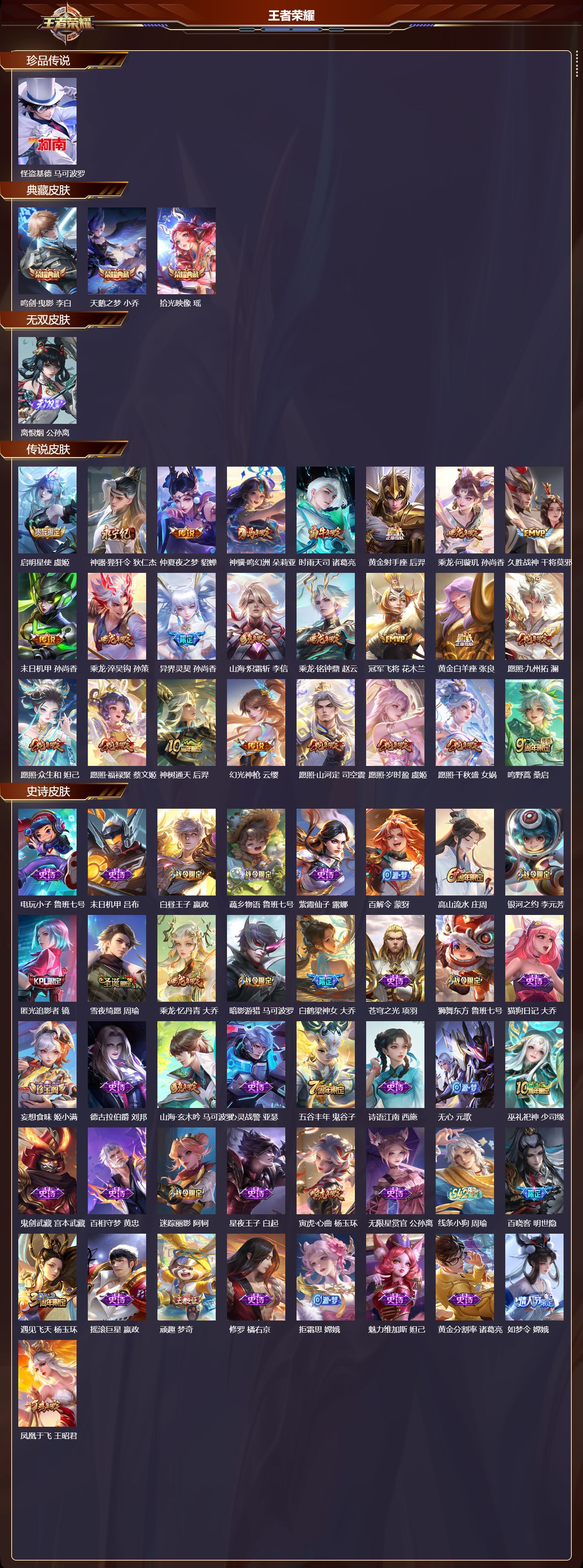 WZCMW4302233王者荣耀账号详情图7