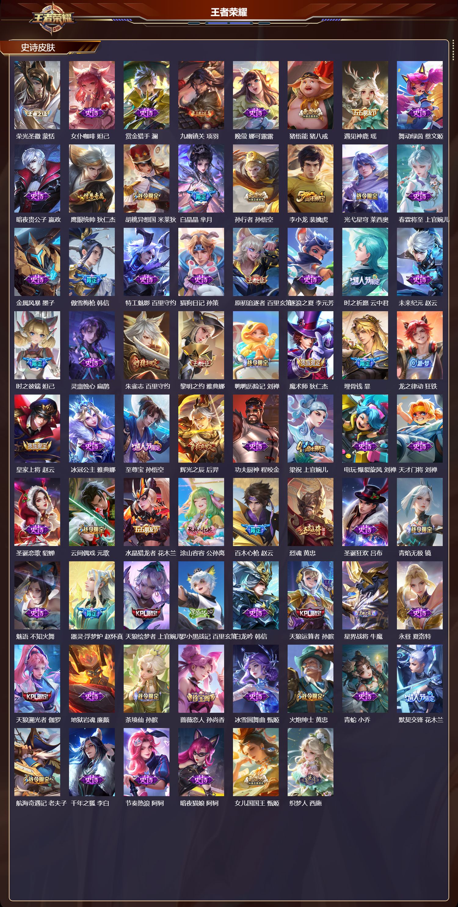 WZCMW4302127王者荣耀账号详情图8