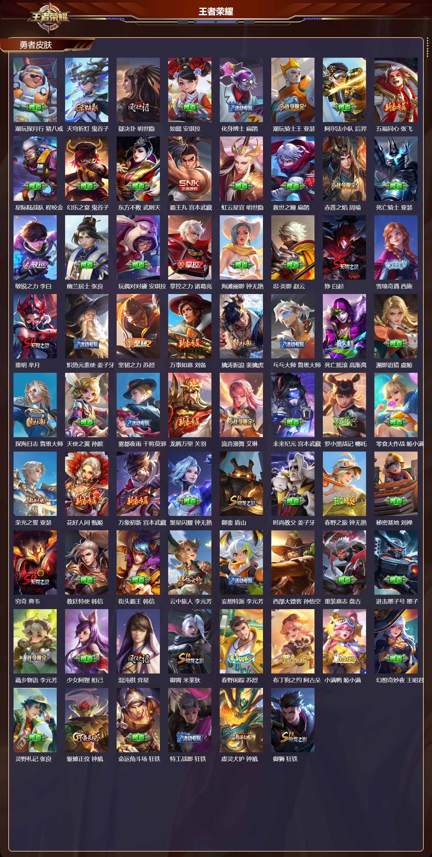 WZCMW4303587王者荣耀账号详情图9