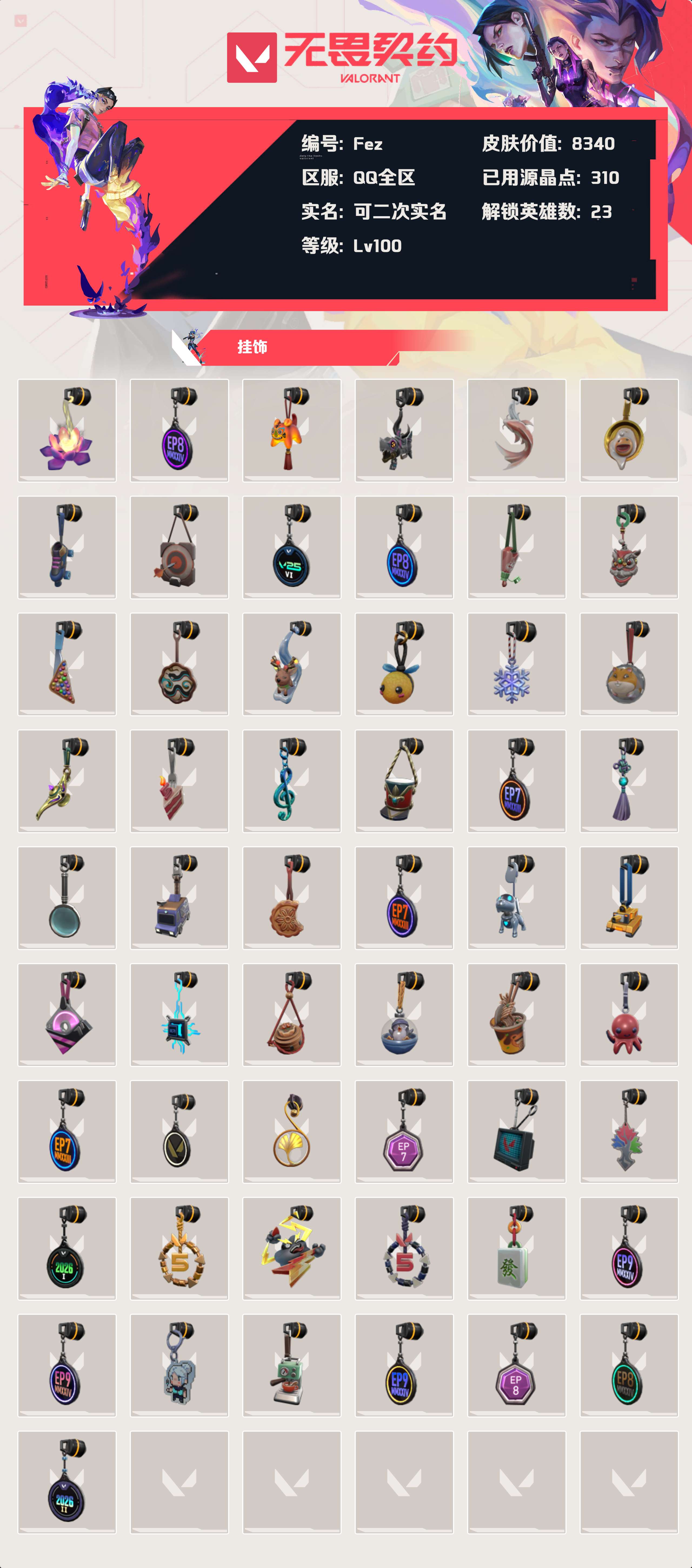 WWQLX427639无畏契约账号详情图4