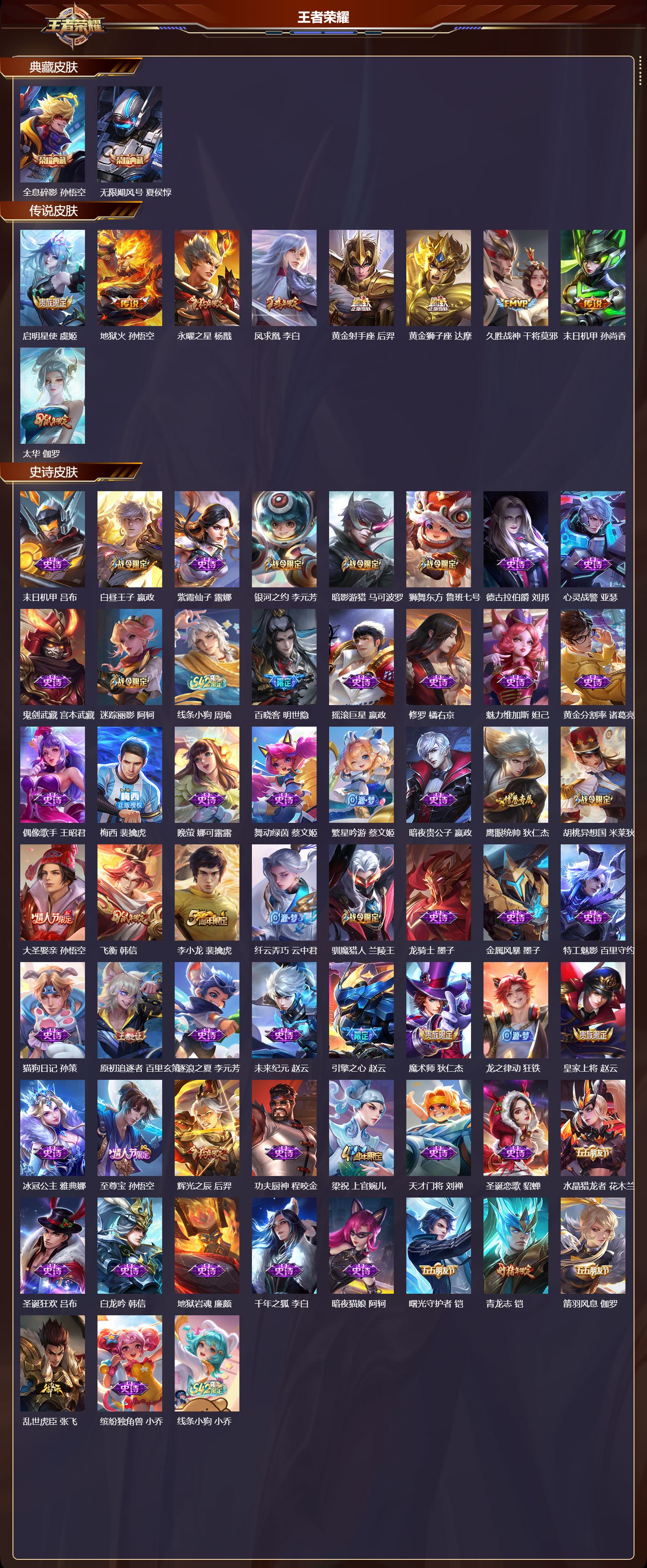 WZCMW4302366王者荣耀账号详情图5