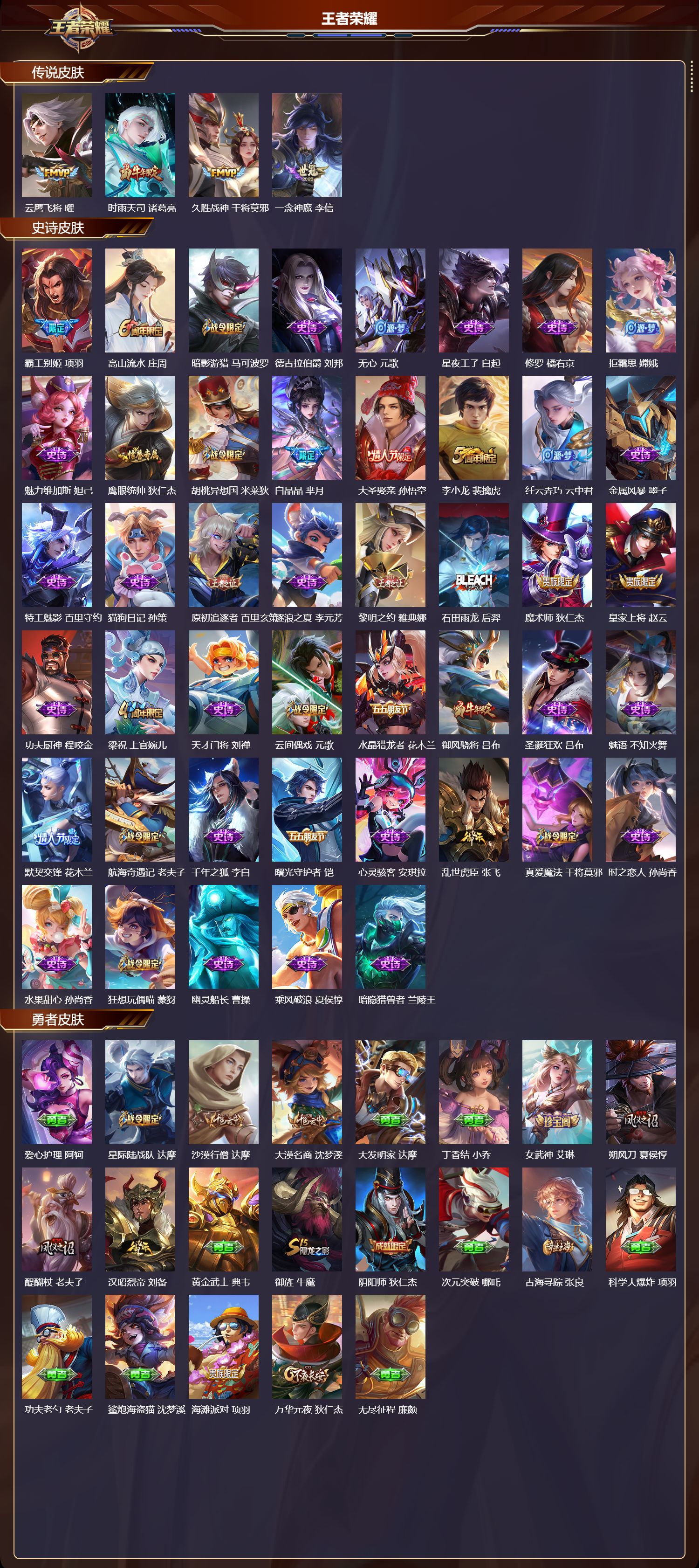 WZMK4278705王者荣耀账号详情图2 WZMK4278705王者荣耀账号详情图2