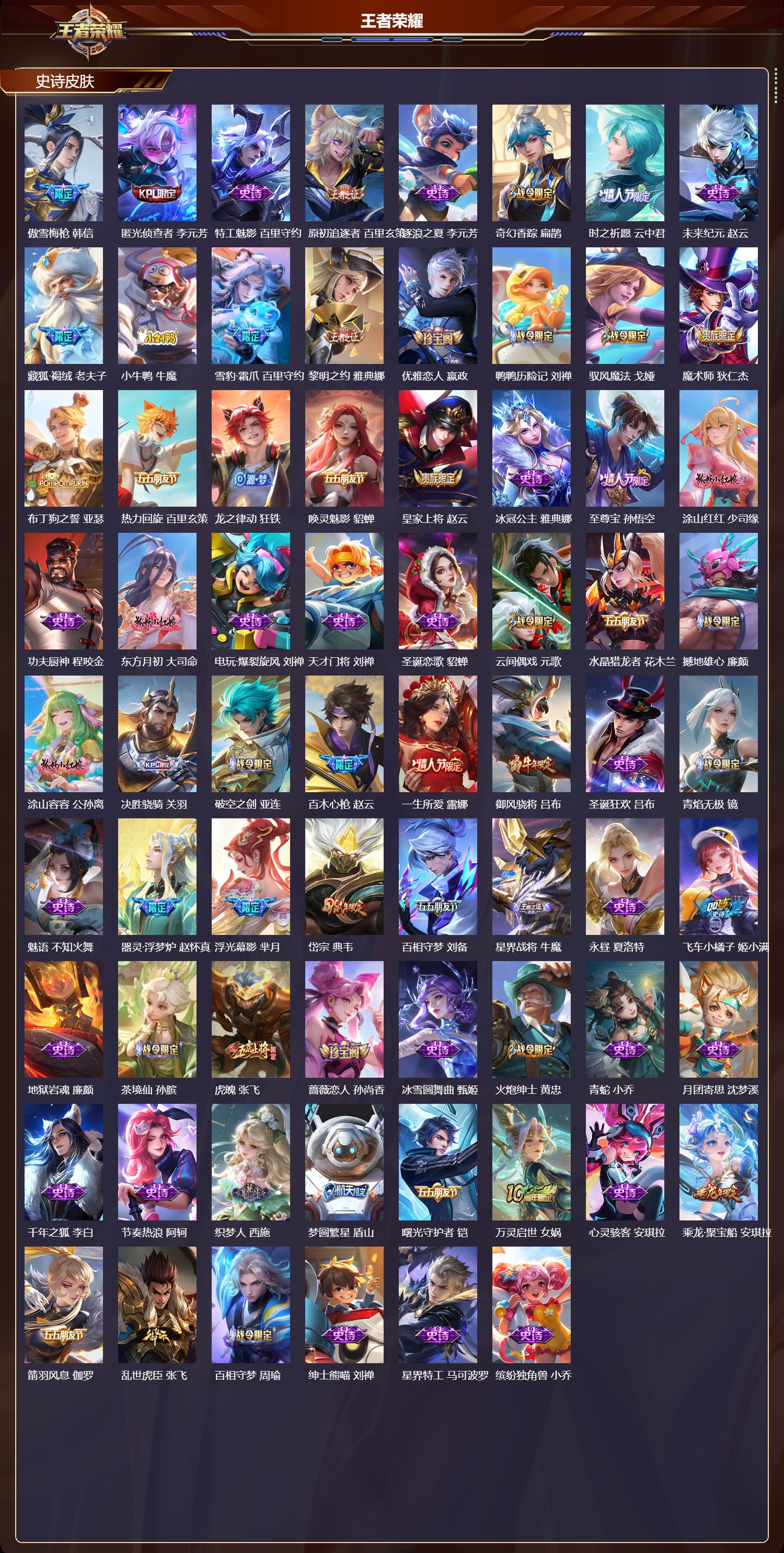 WZCMW4303367王者荣耀账号详情图8