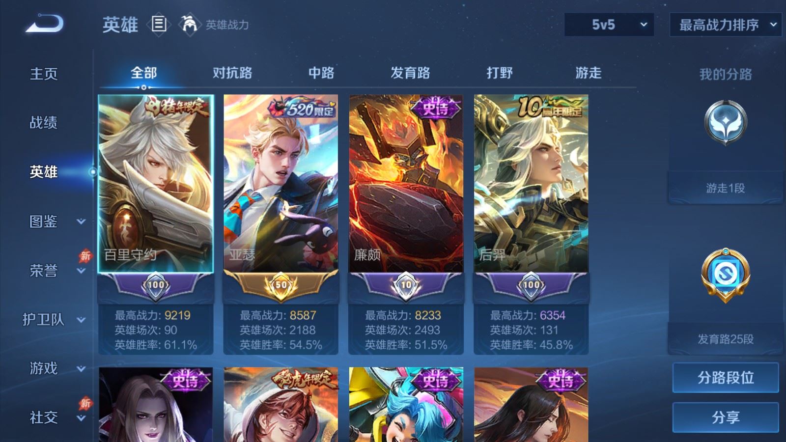 WZCMW4303546王者荣耀账号详情图2