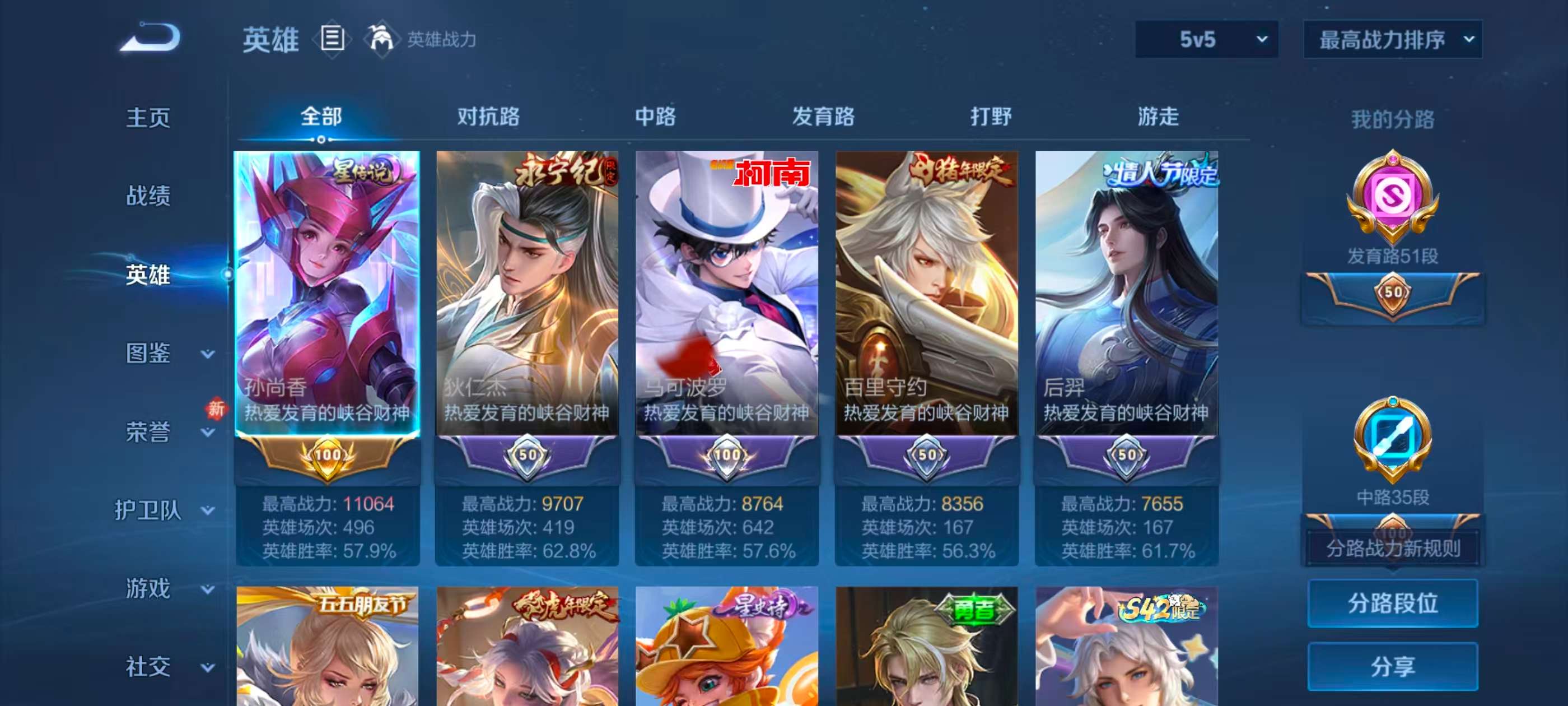 WZCMW4302233王者荣耀账号详情图2