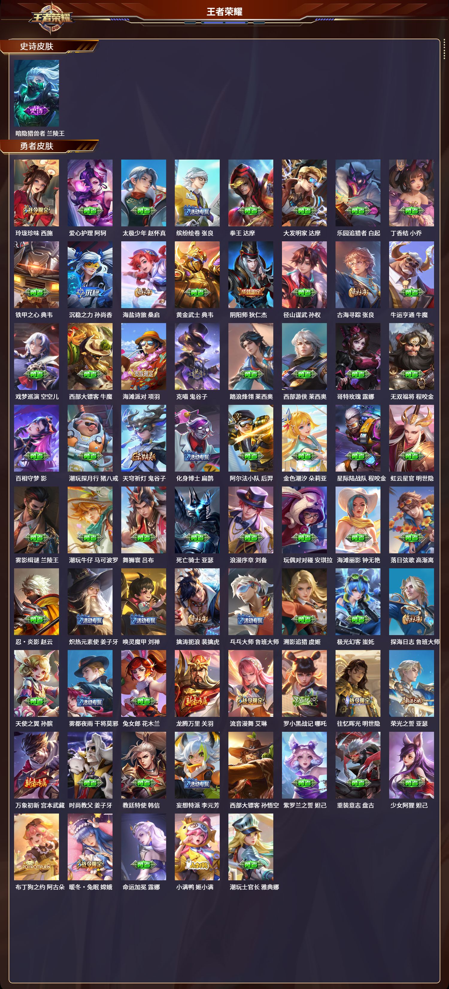 WZCMW4303766王者荣耀账号详情图8