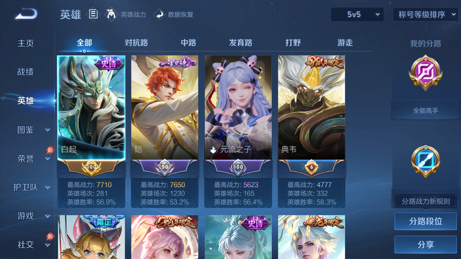 WZCMW4366738王者荣耀账号详情图3