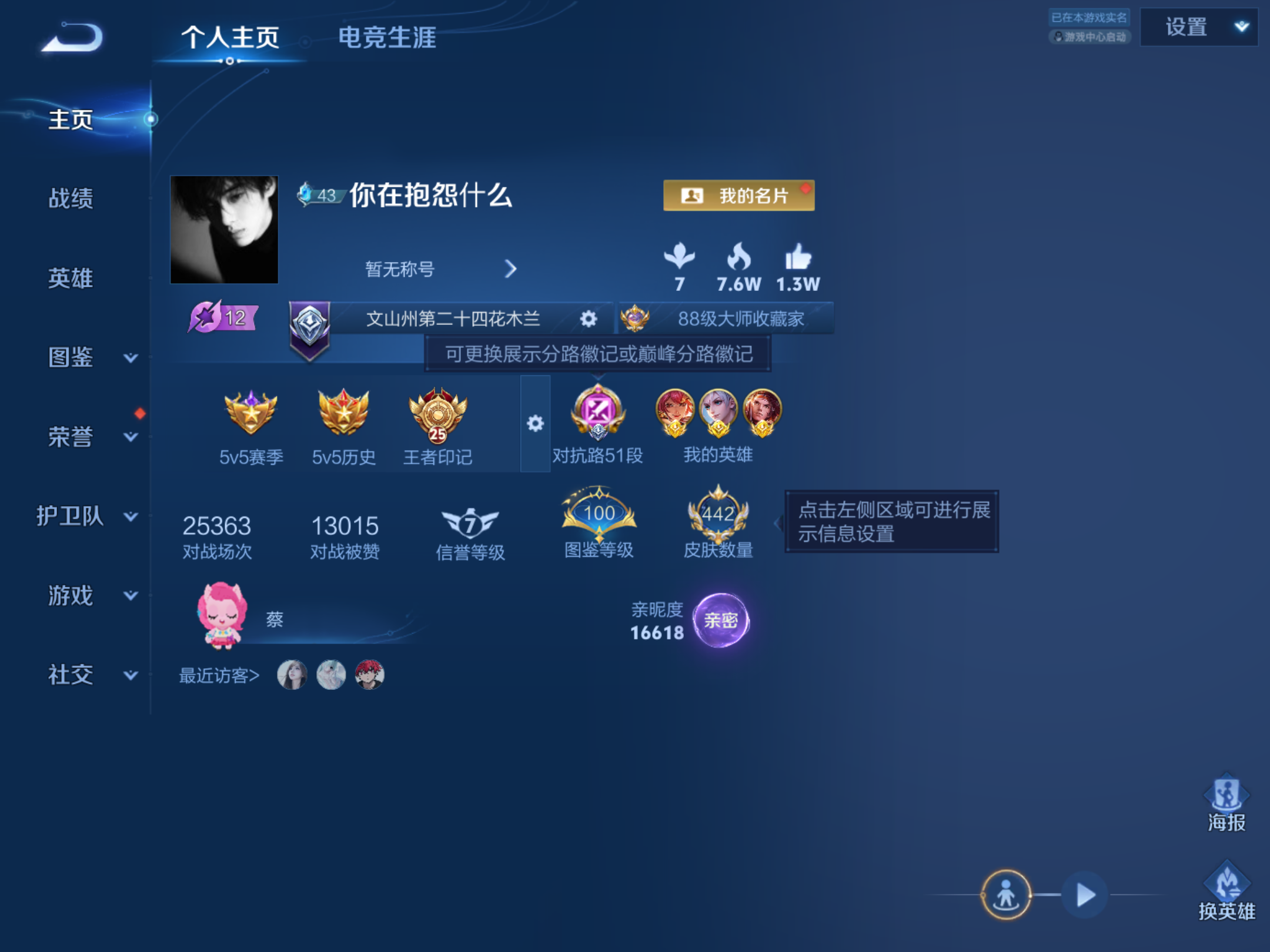 WZCMW4366653王者荣耀账号详情图2