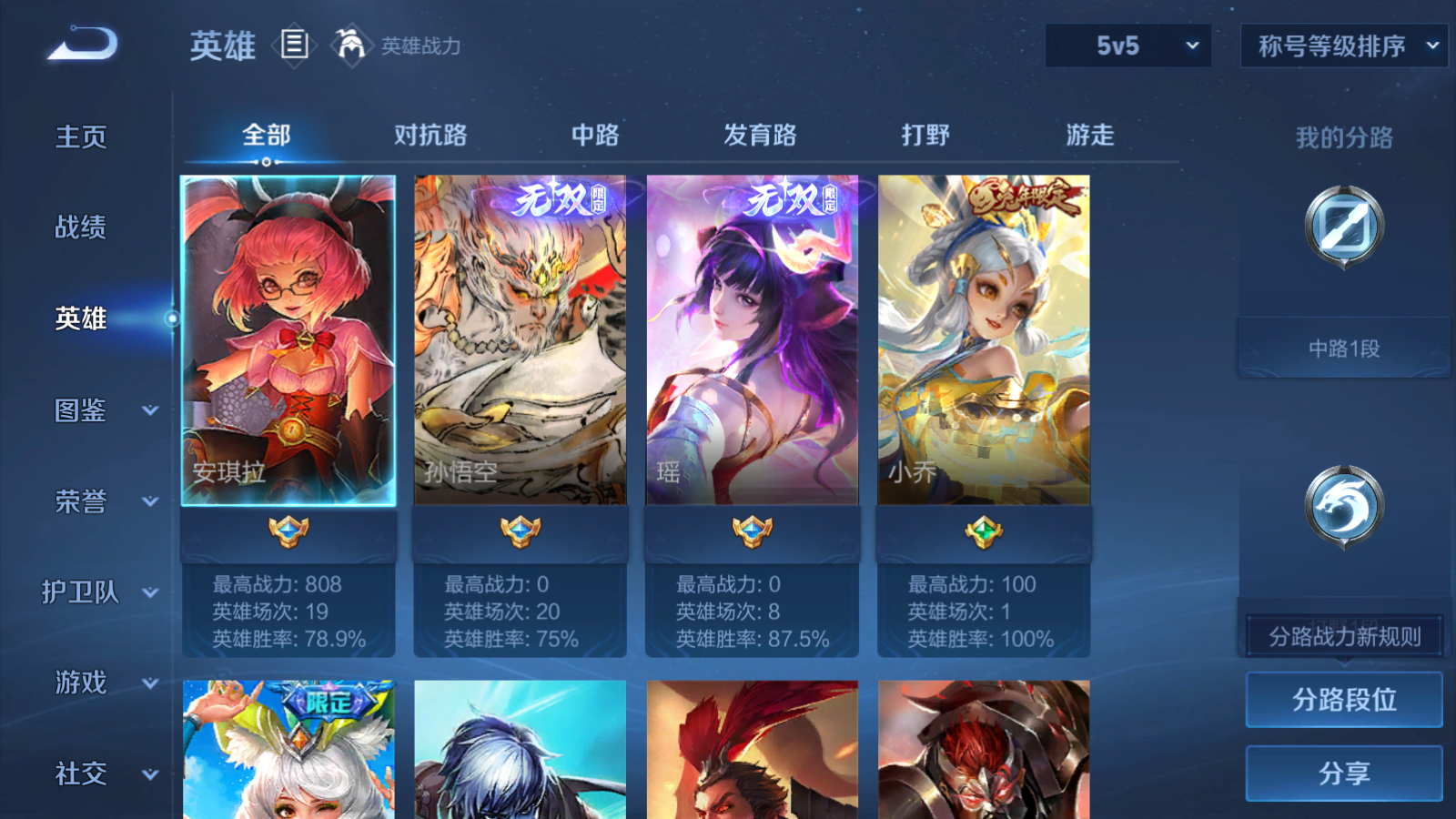 WZCMW4366667王者荣耀账号详情图3