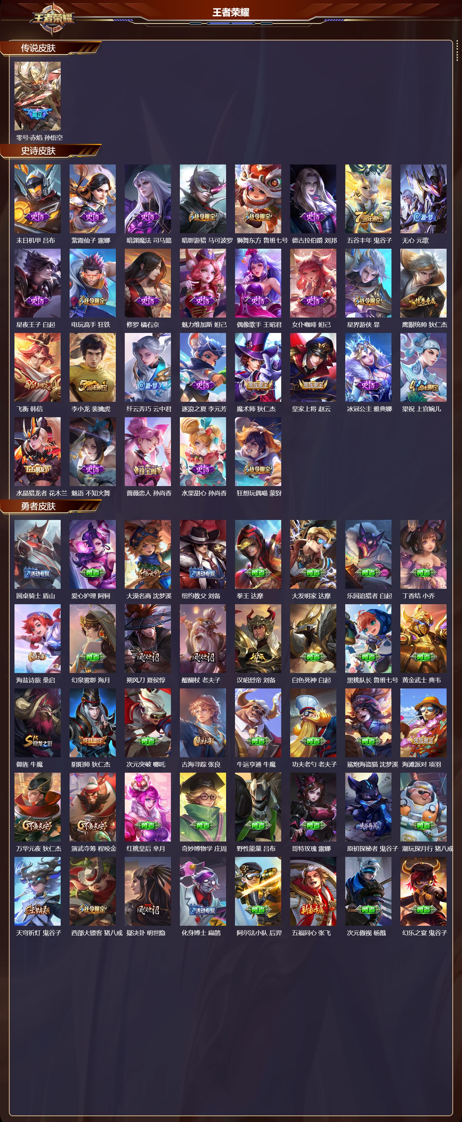 WZCMW4306630王者荣耀账号详情图6 WZCMW4306630王者荣耀账号详情图6