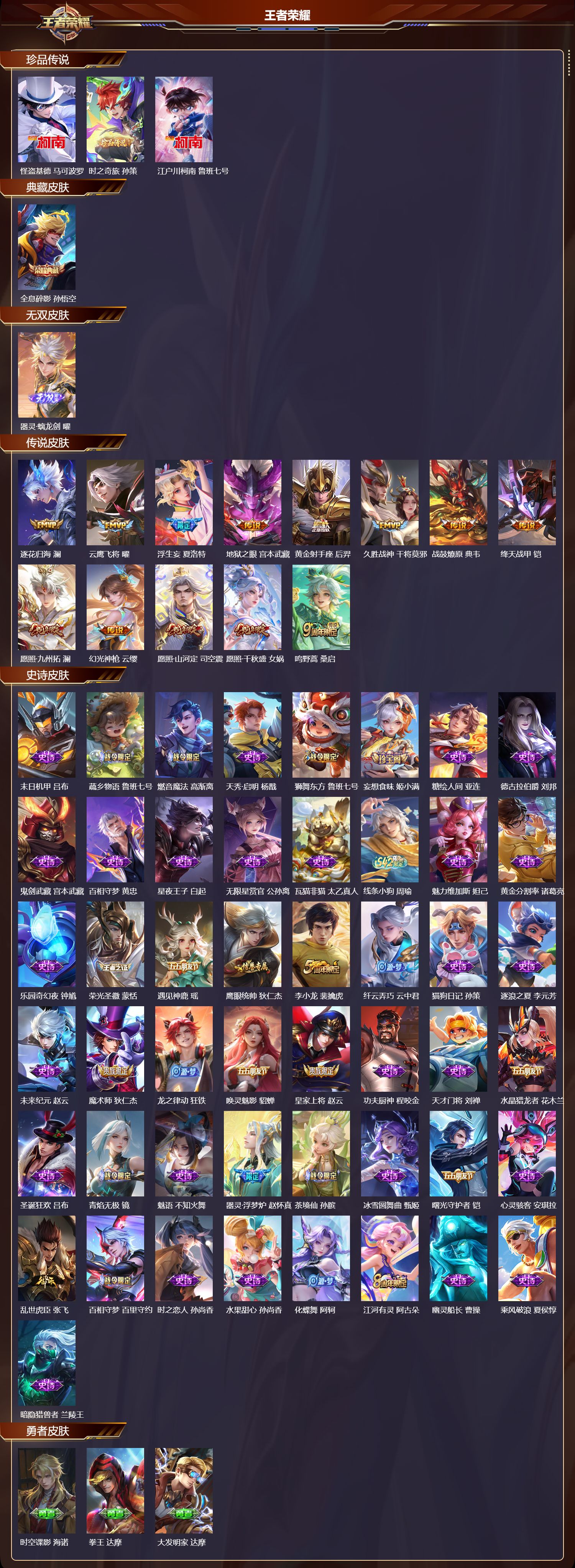 WZCMW4306777王者荣耀账号详情图5