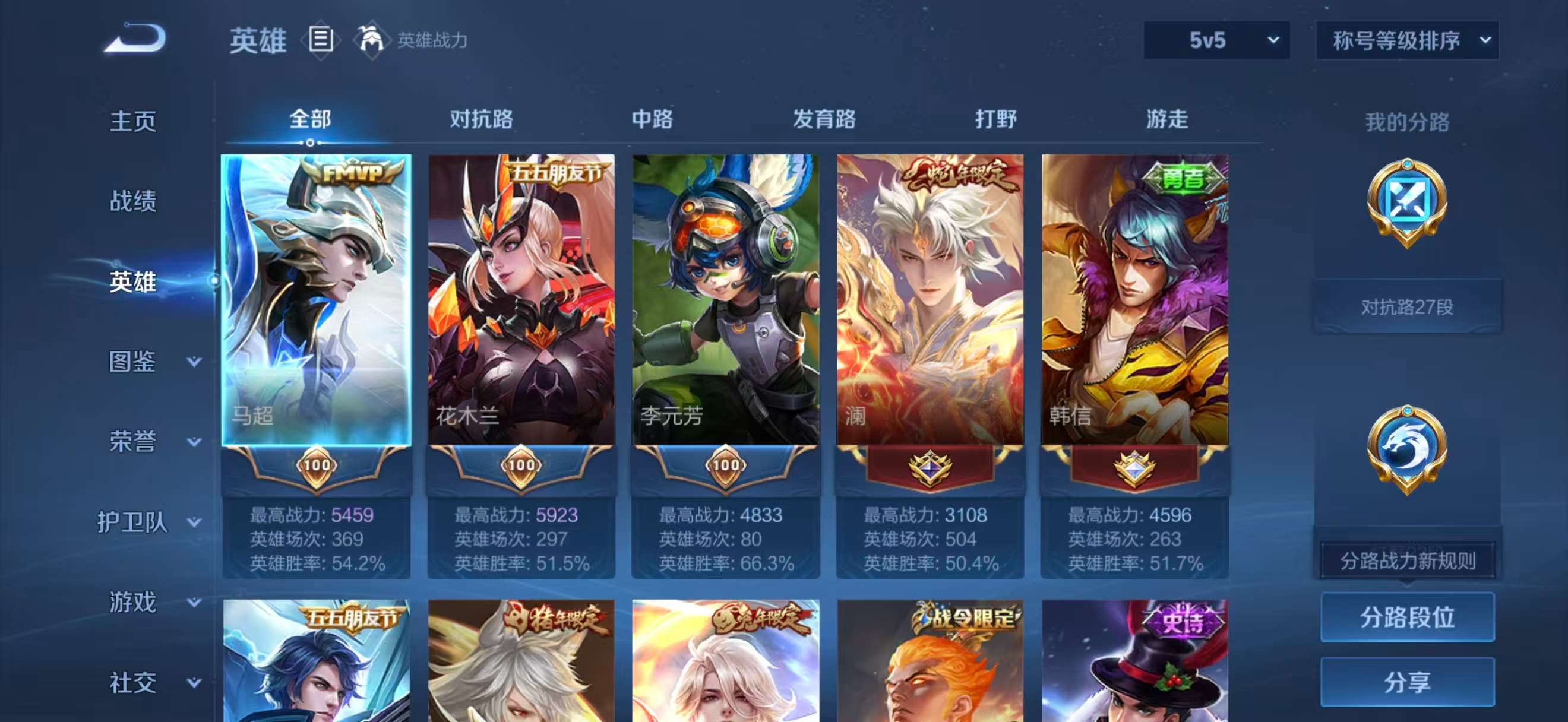 WZCMW4306925王者荣耀账号详情图3