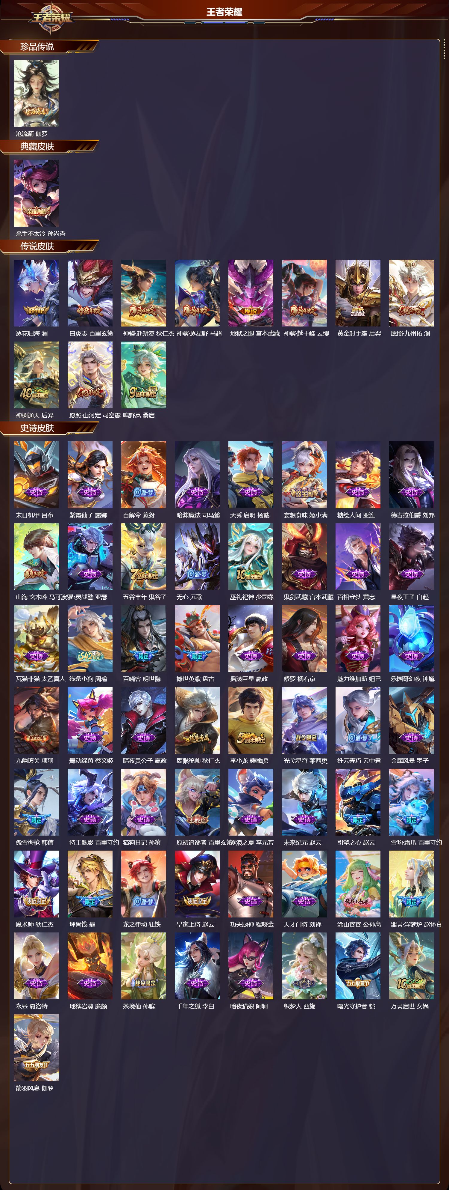 WZCMW4306865王者荣耀账号详情图5 WZCMW4306865王者荣耀账号详情图5