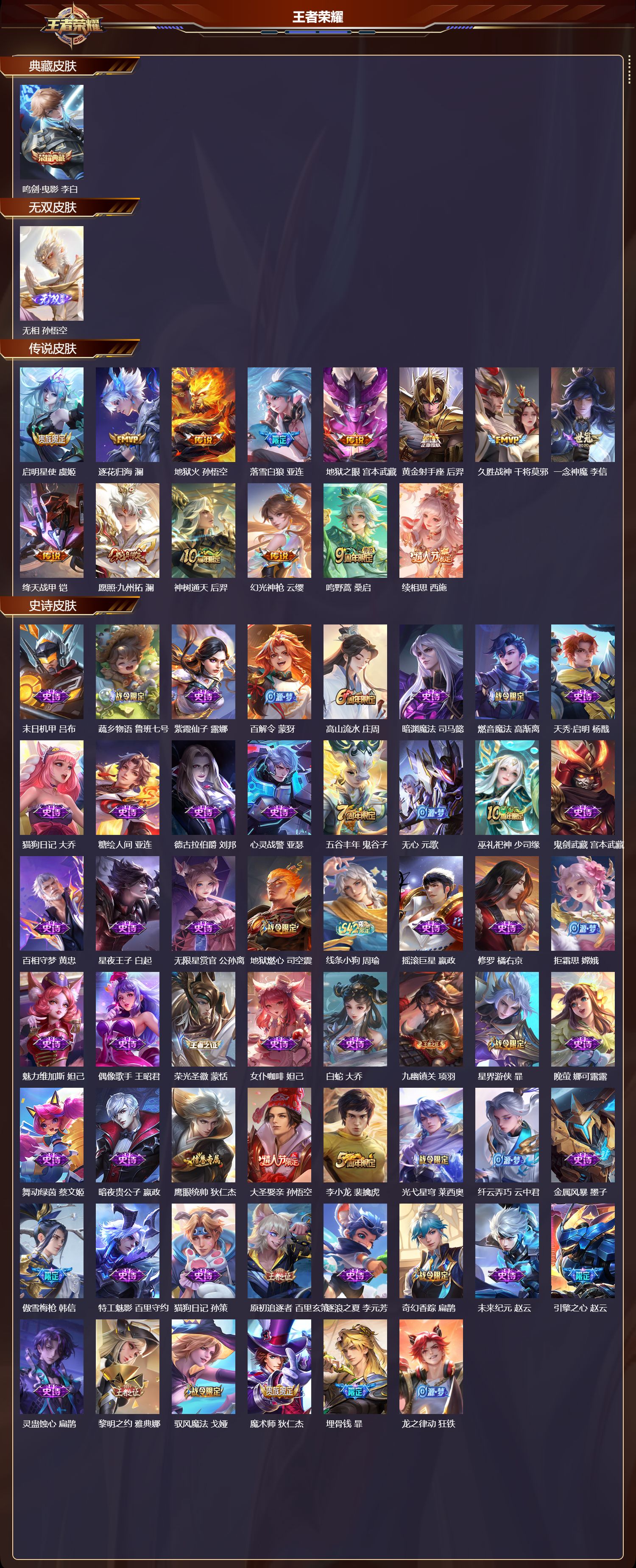 WZCMW4306708王者荣耀账号详情图6