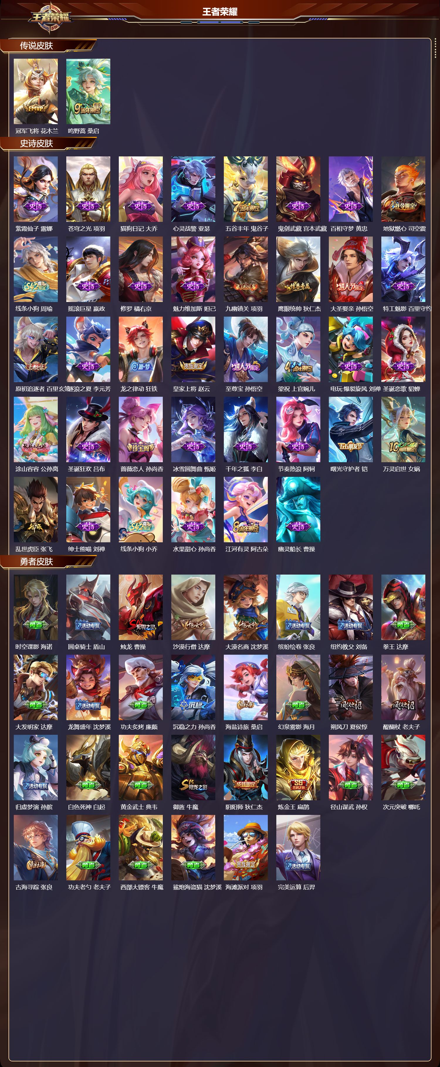 WZCMW4306605王者荣耀账号详情图5 WZCMW4306605王者荣耀账号详情图5