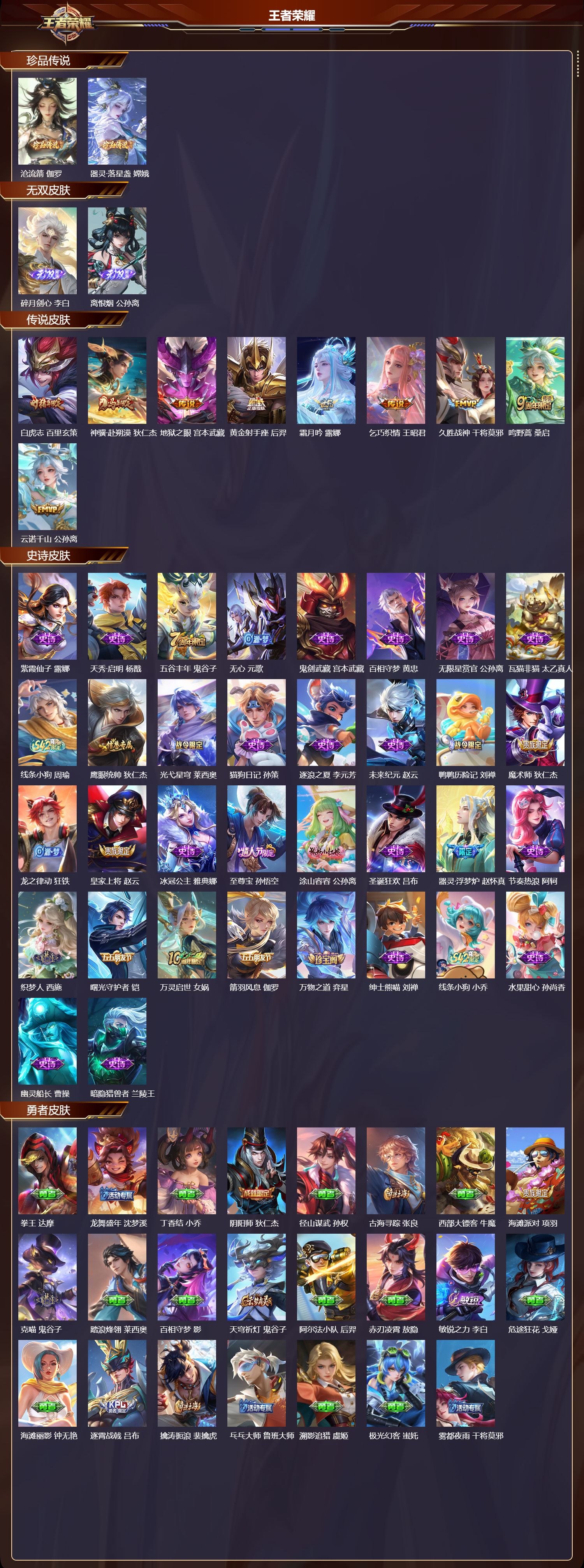 WZCMW4306769王者荣耀账号详情图5