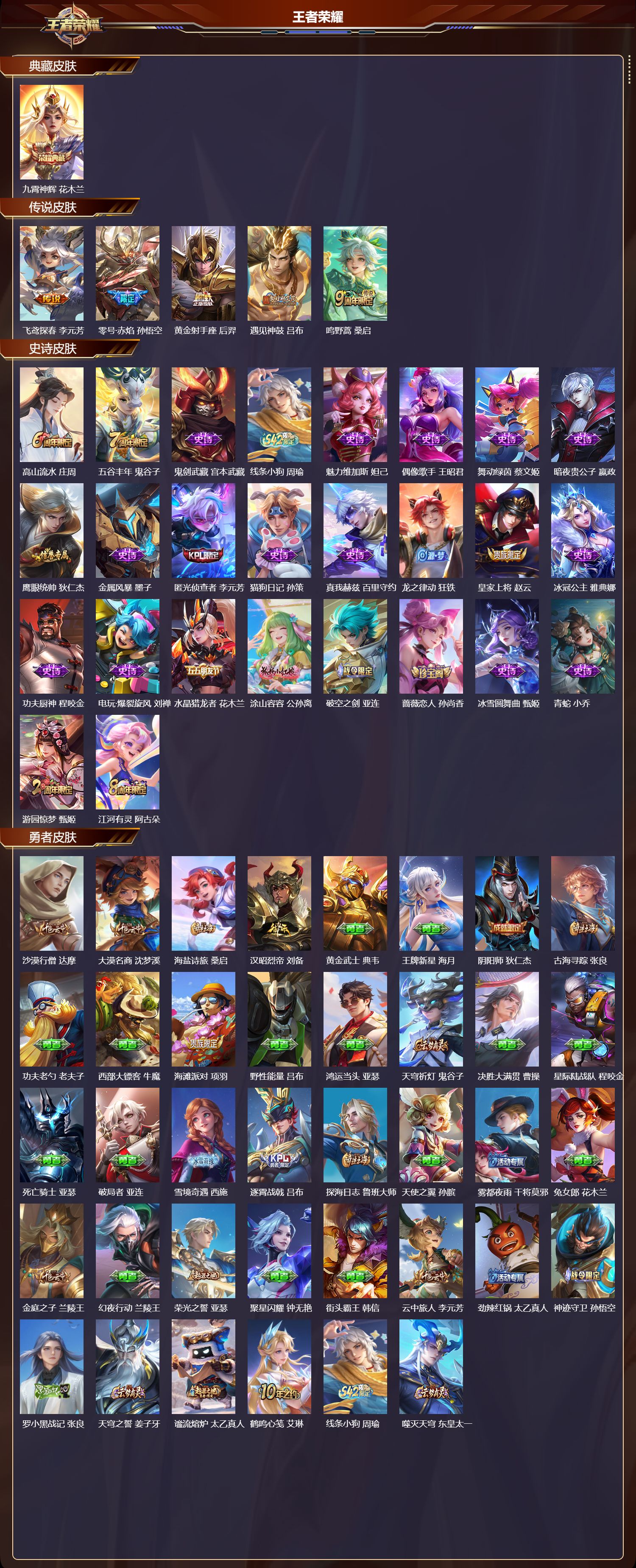 WZCMW4306715王者荣耀账号详情图5