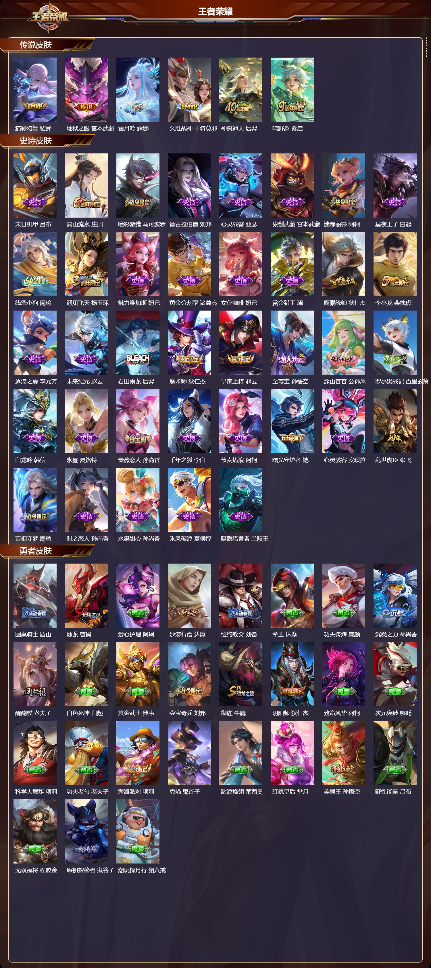 WZCMW4306801王者荣耀账号详情图6 WZCMW4306801王者荣耀账号详情图6