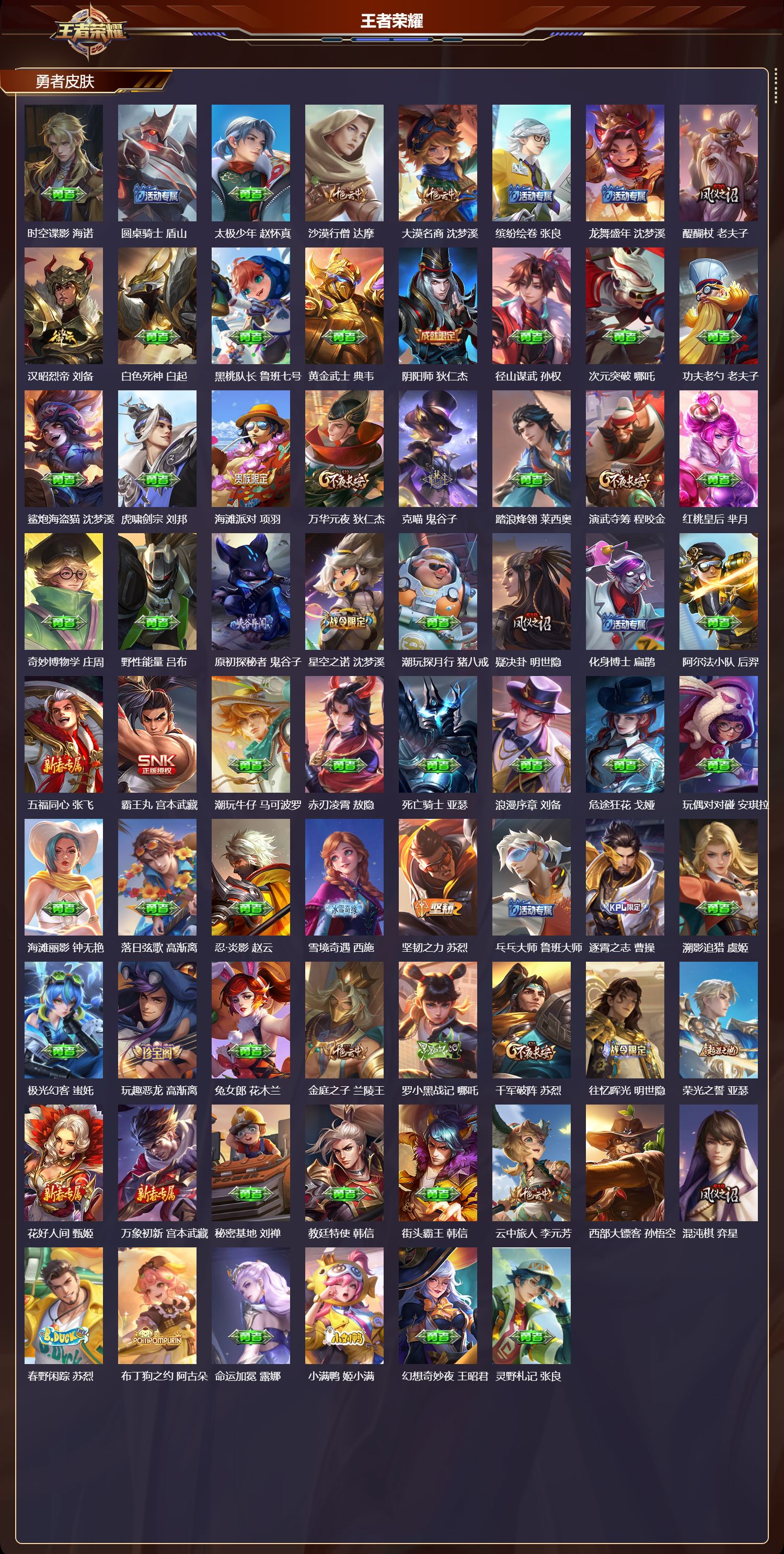 WZCMW4306885王者荣耀账号详情图6