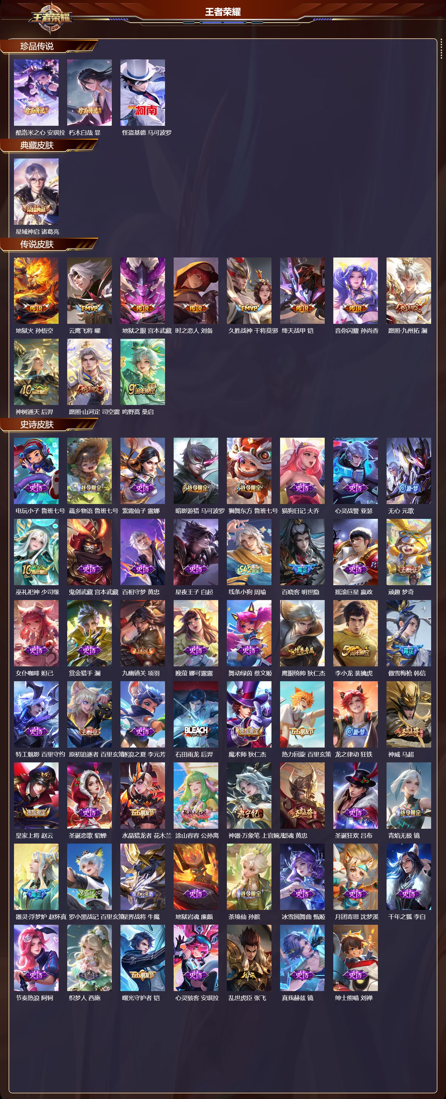 WZCMW4306785王者荣耀账号详情图5