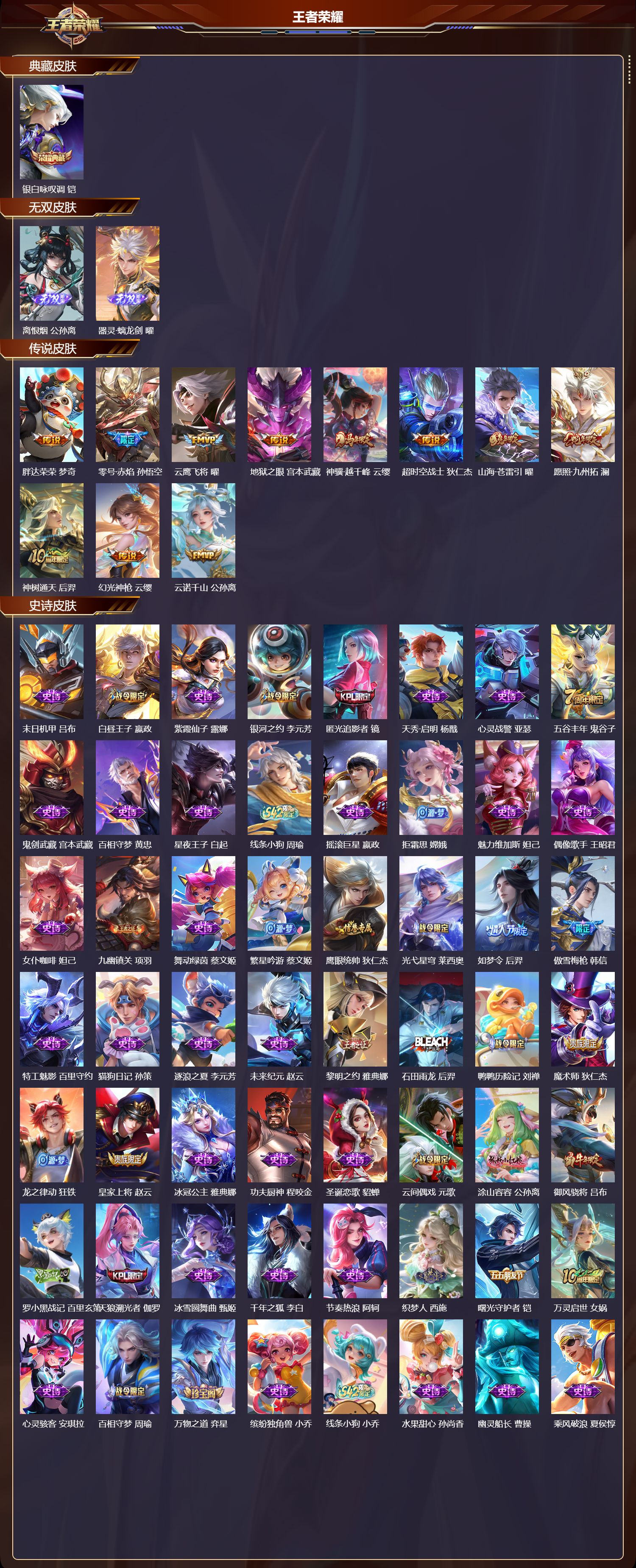 WZCMW4306885王者荣耀账号详情图5